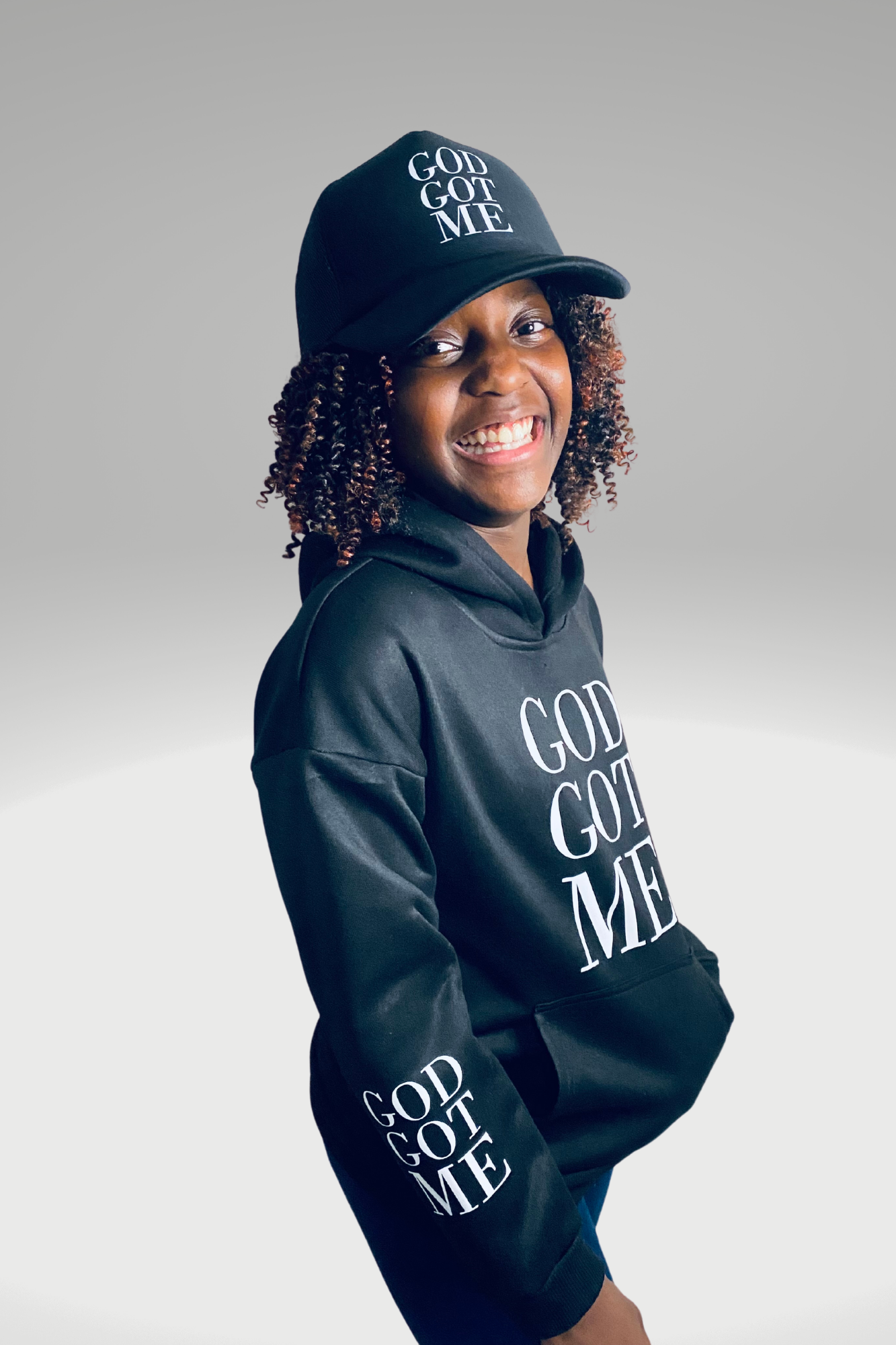 GOD GOT ME GIRLS HOODIE