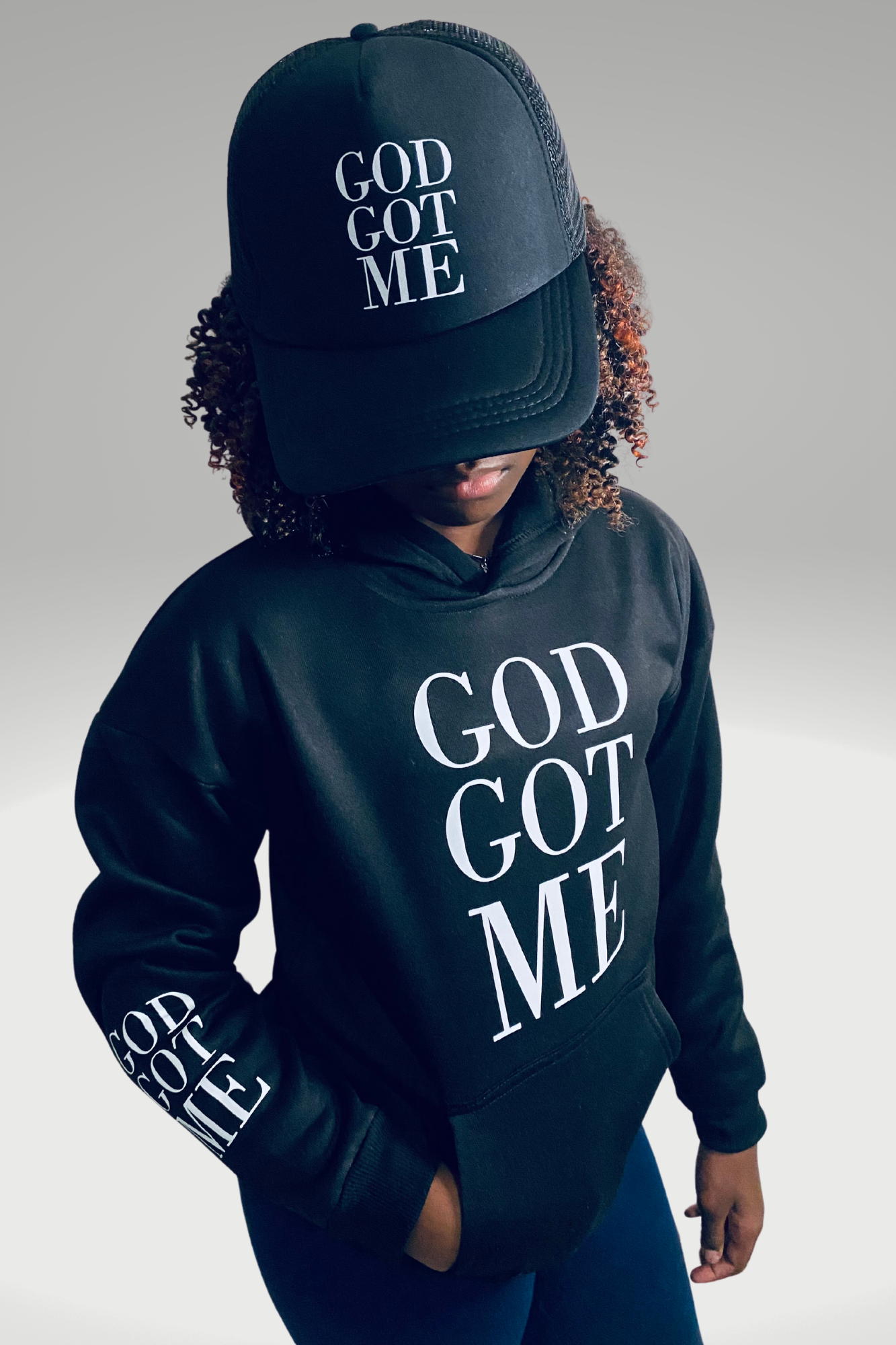 GOD GOT ME GIRLS HOODIE