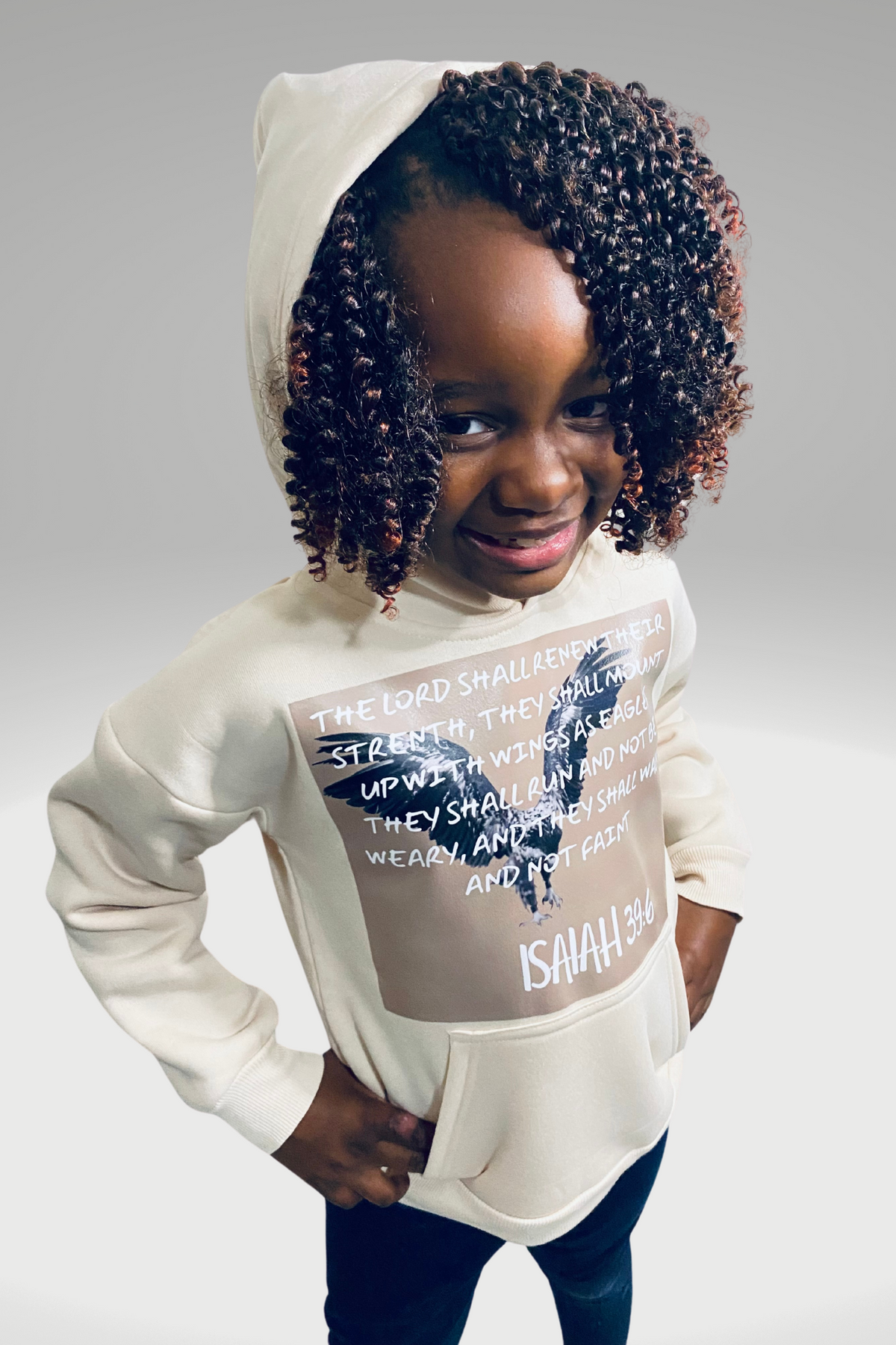 ISAIAH 39:6 GIRLS HOODIE