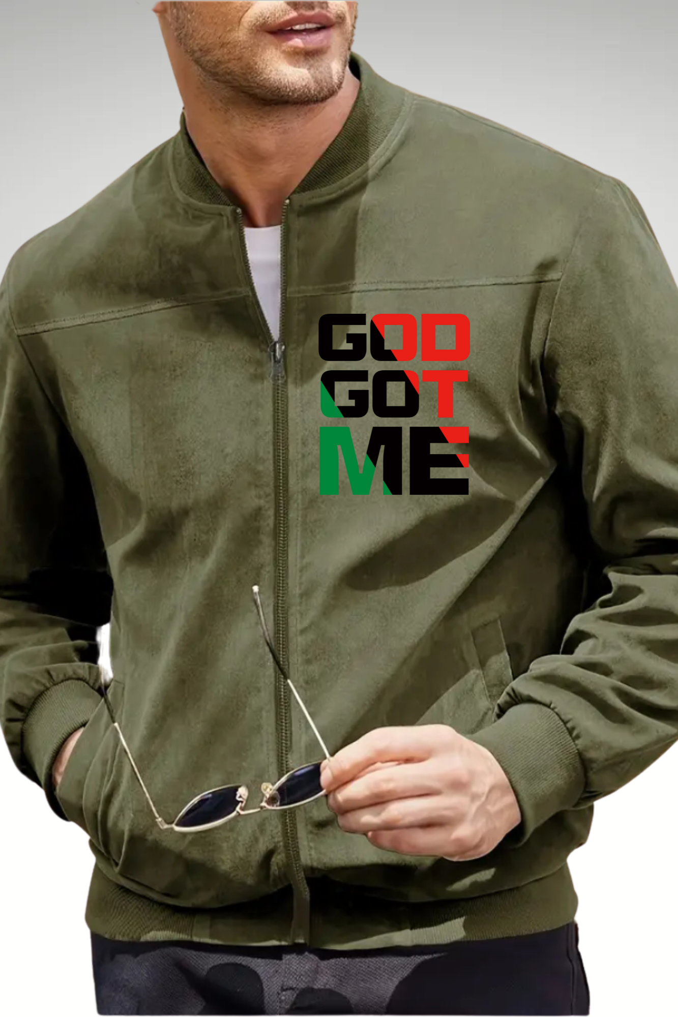 JUNETEENTH GOD GOT ME JACKET