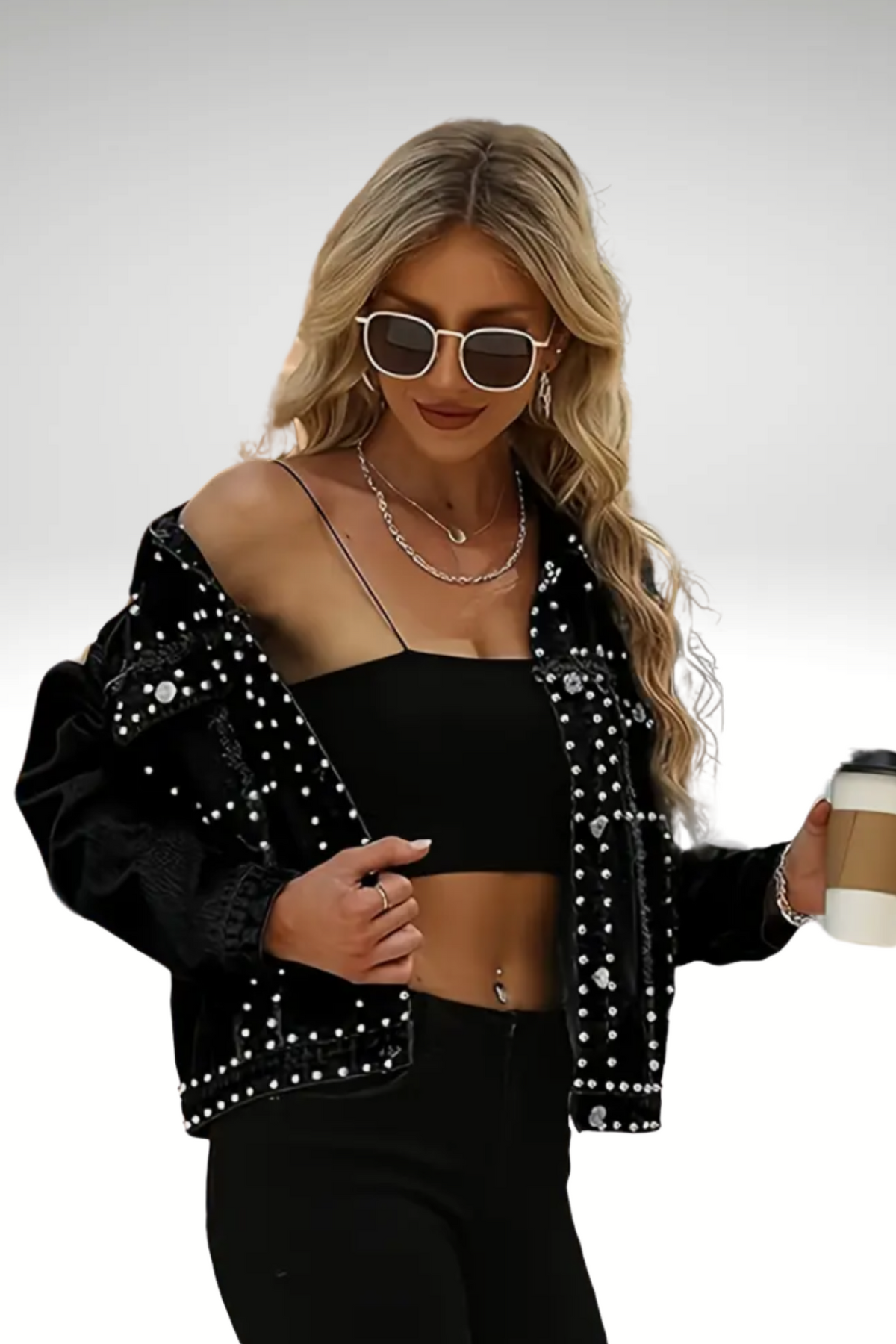 PRAYER WORKS STUD DENIM JACKET