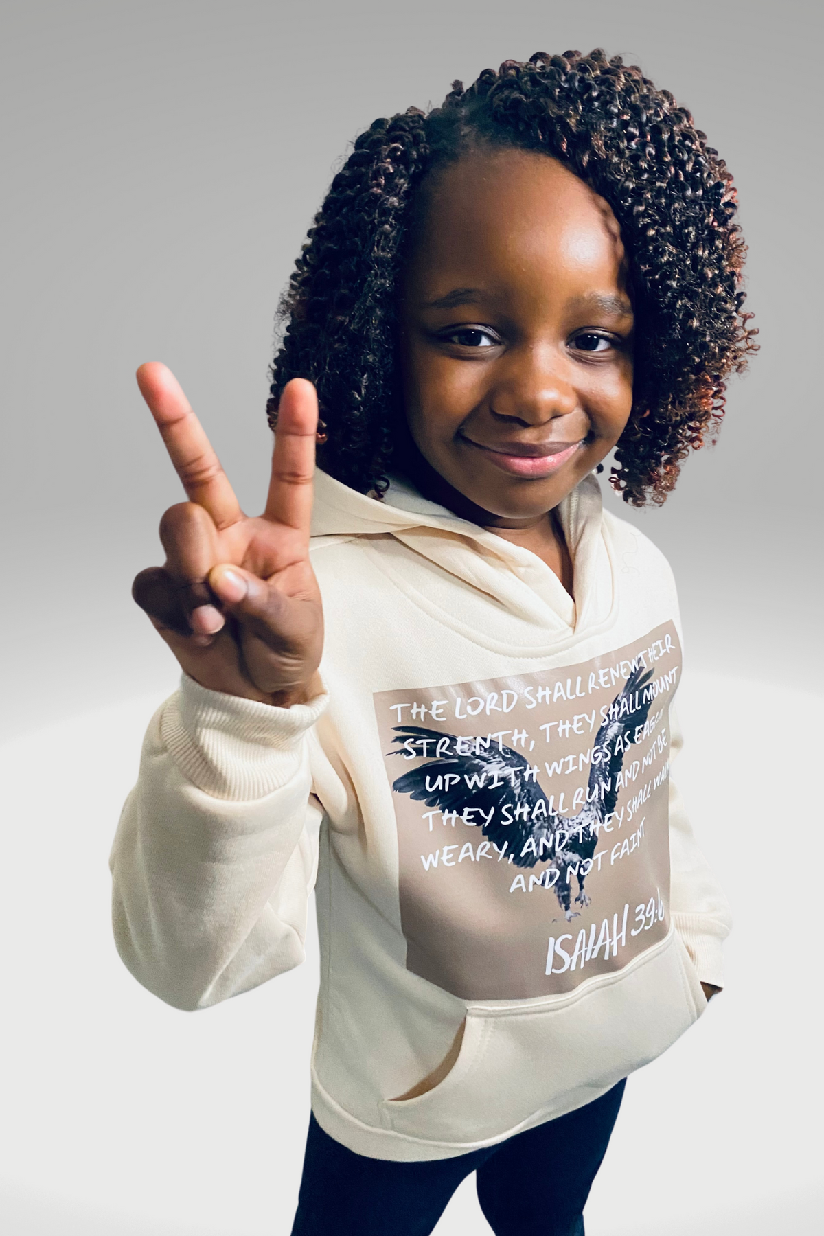 ISAIAH 39:6 GIRLS HOODIE