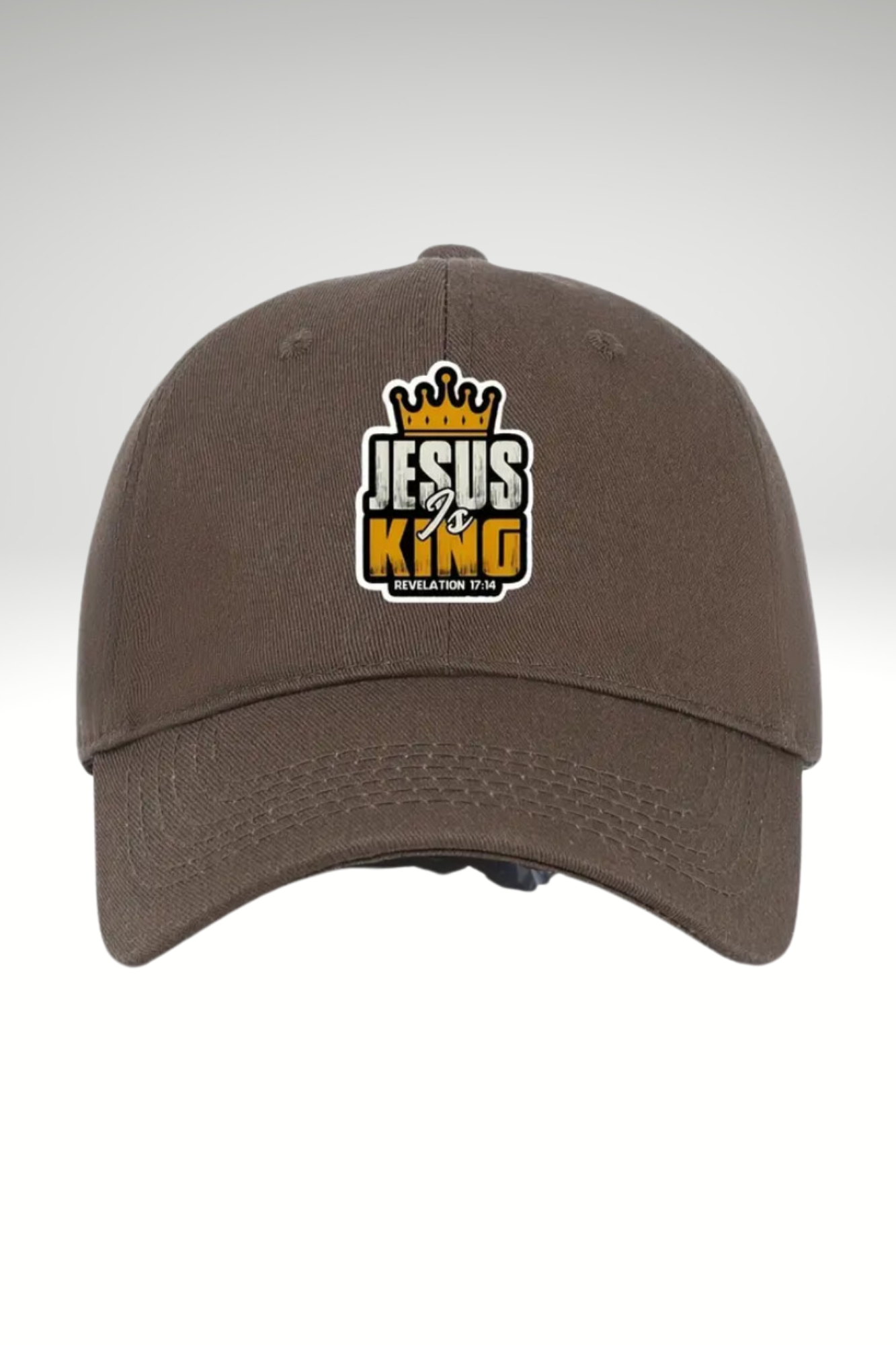 JESUS IS KING BASEBALL HAT