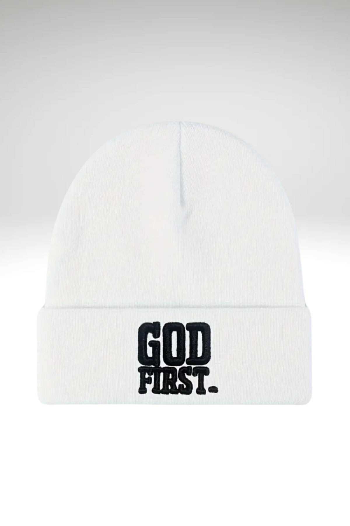 GOD FIRST BEANIE