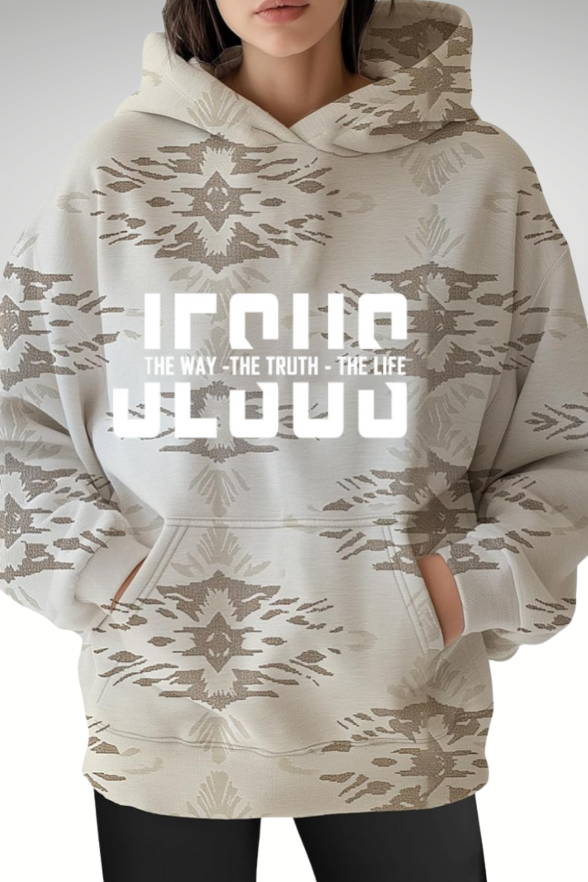 JESUS IS THE WAY THE TRUTH THE LIFE HOODIES