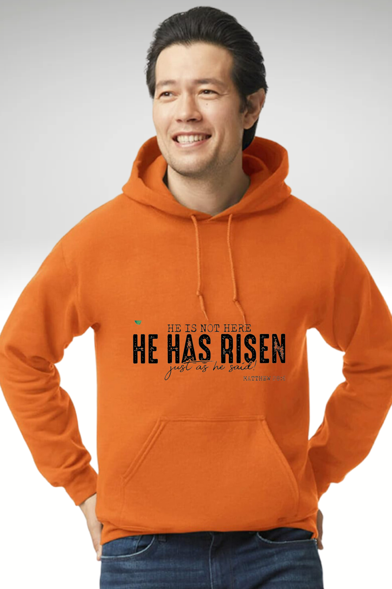 HE HAS RISEN UNISEX HOODIES