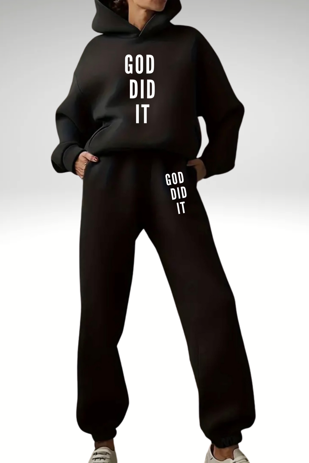 GOD DID IT SET 2 PIECE HOODIE SET