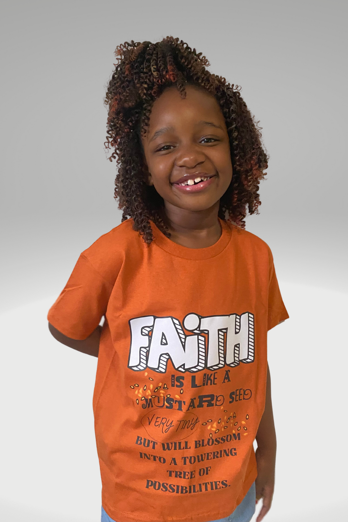 FAITH MUSTARD SEED GIRLS T-SHIRT