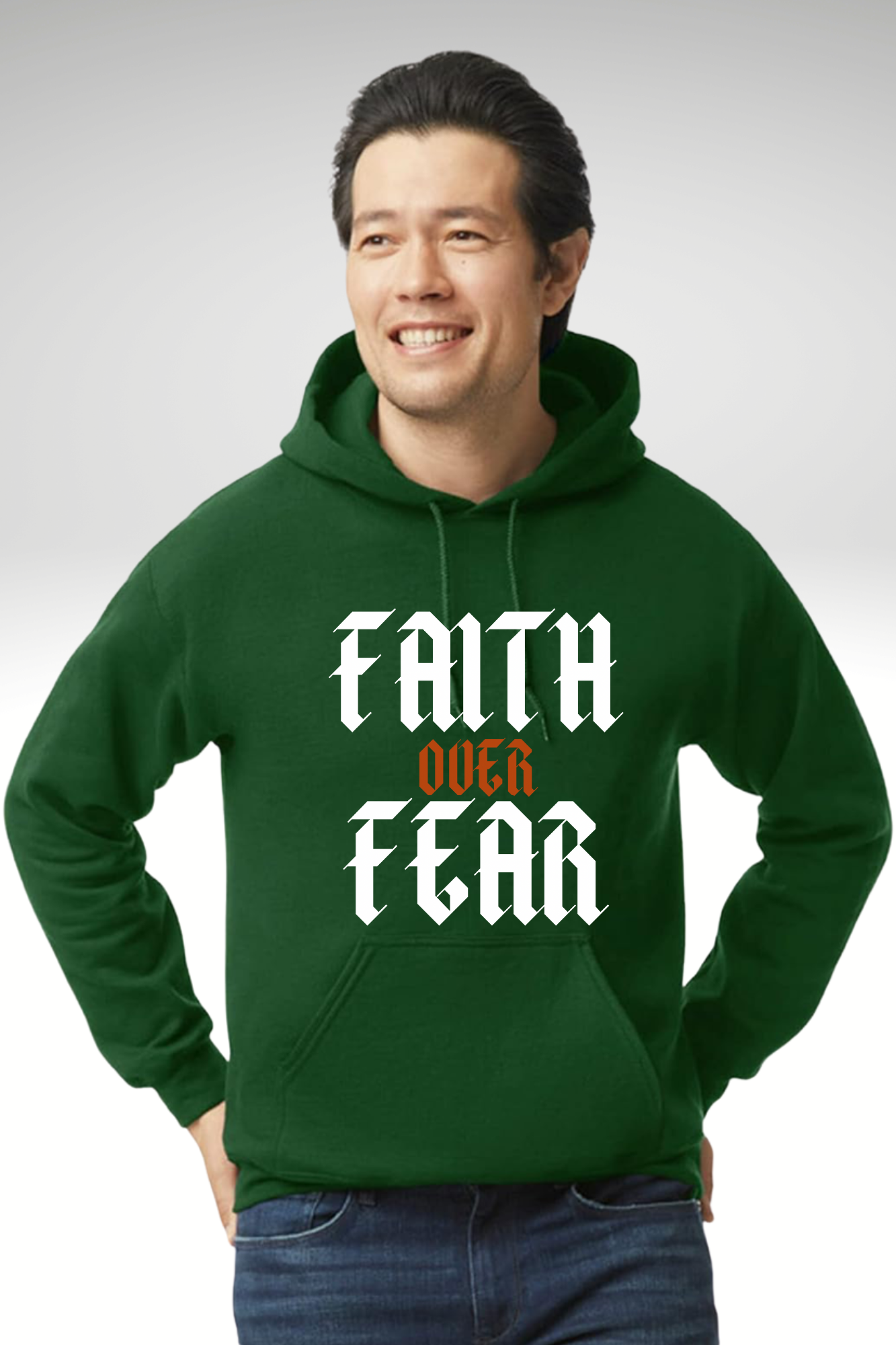 FAITH OVER FEAR HOODIES