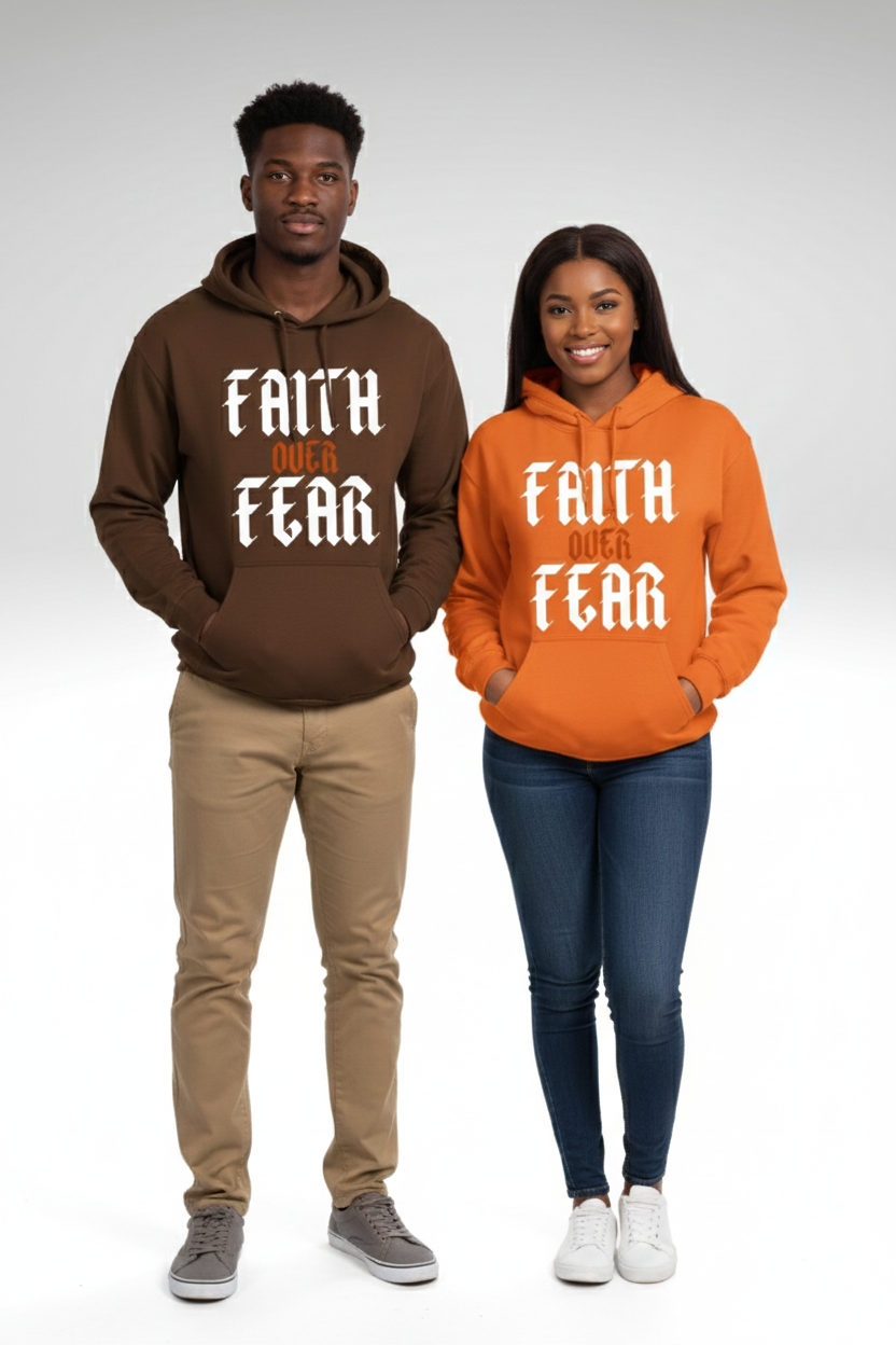 FAITH OVER FEAR HOODIES