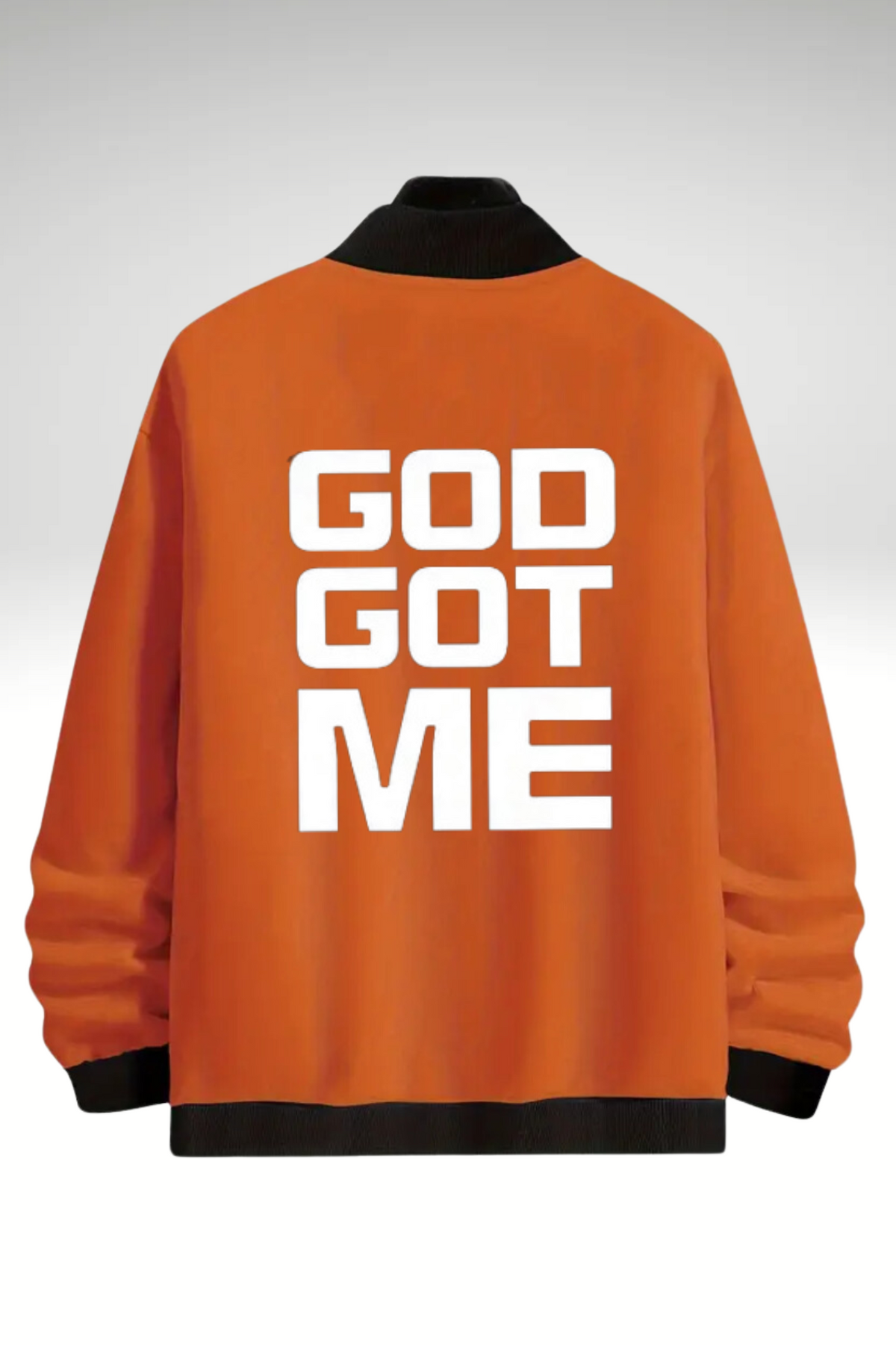 GOD GOT ME UNISEX BASBALL JACKET