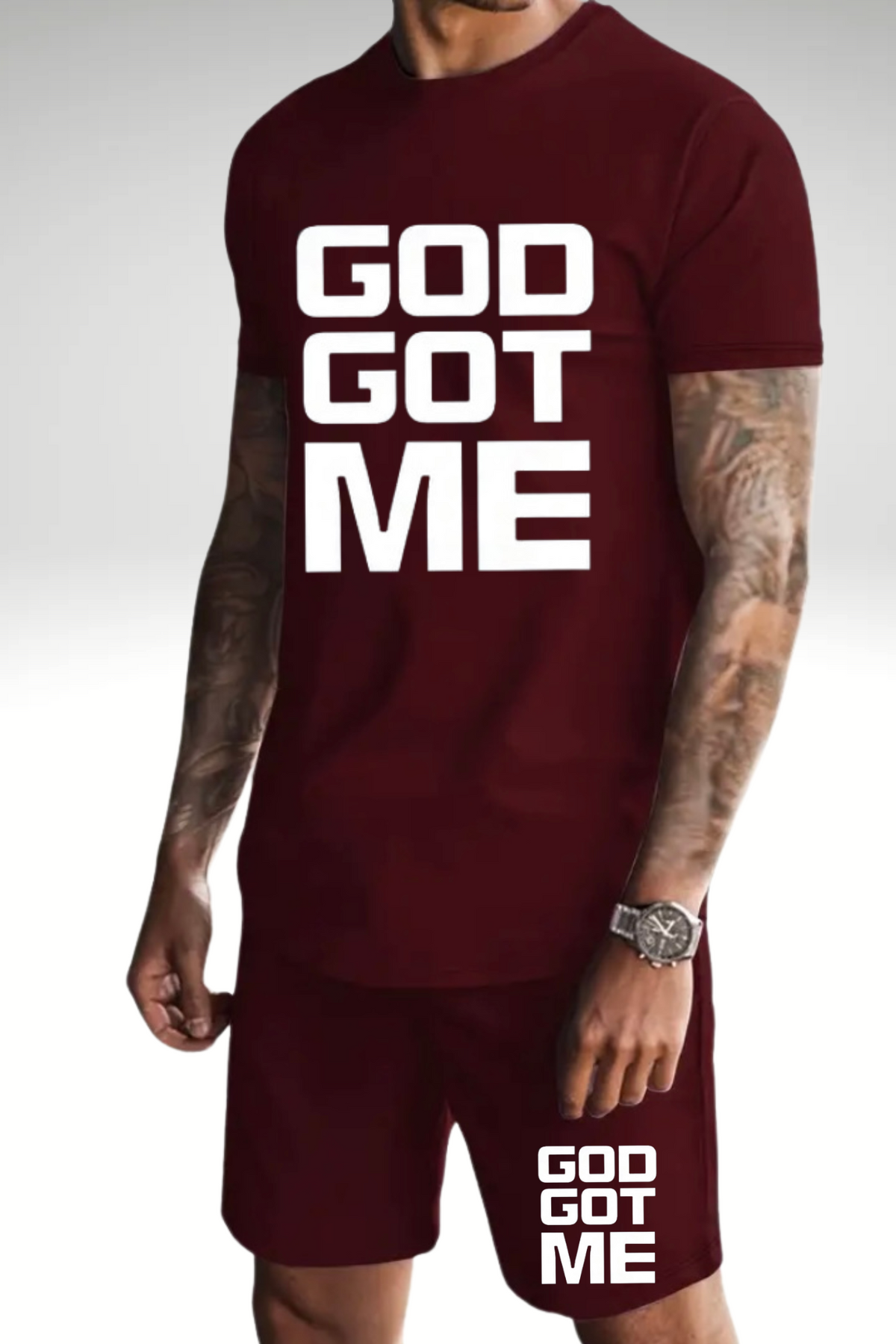 GOD GOT ME MEN'S SET
