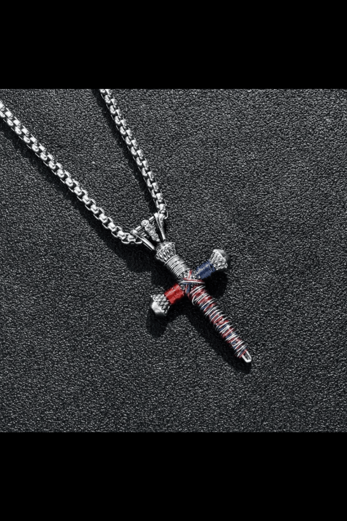 REDEEMED &amp; RESTORED RUSTIC WIRED CROSS NECKLACE