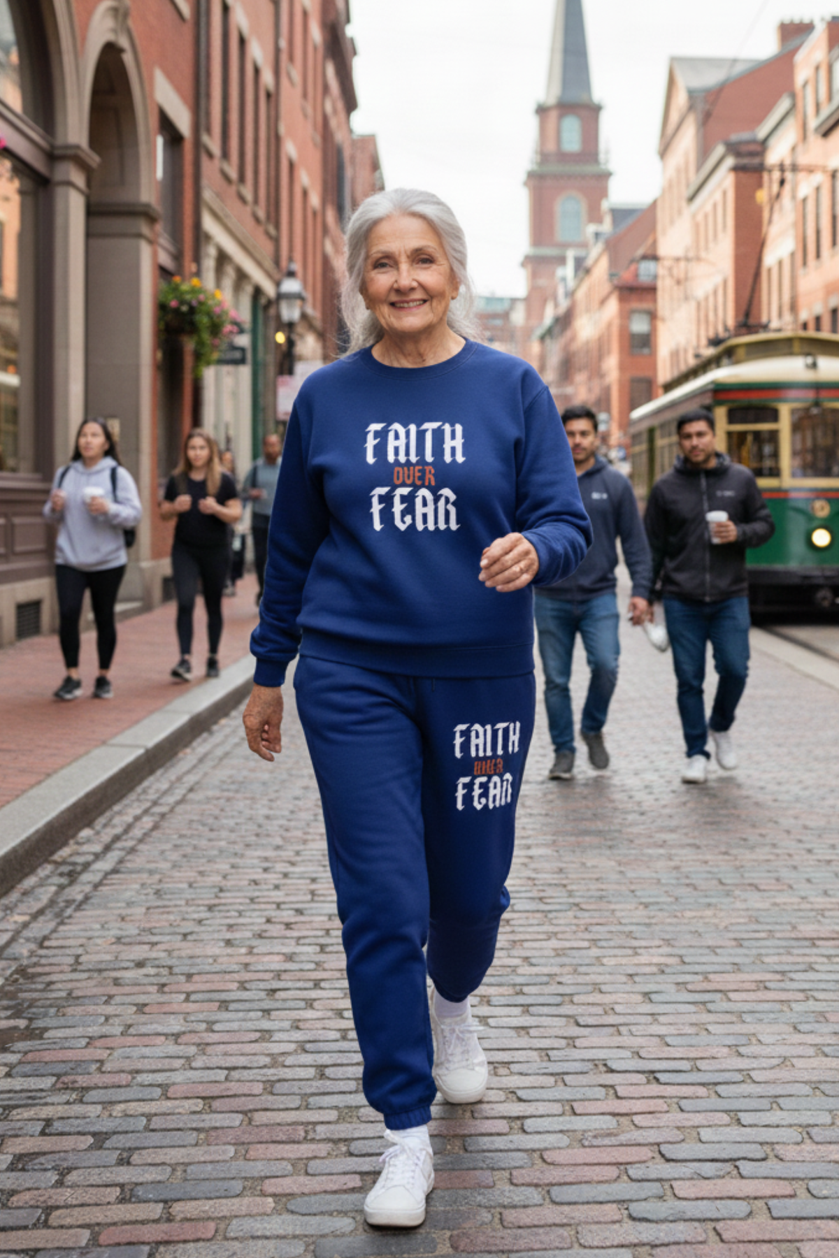FAITH OVER FEAR SWEATSHIRT SETS