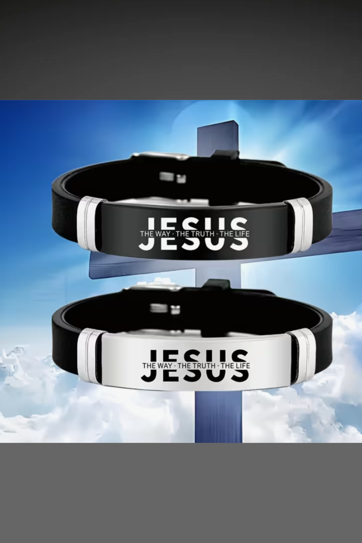 JESUS IS THE WAY BRACELET - FAITH IS A TREASURE