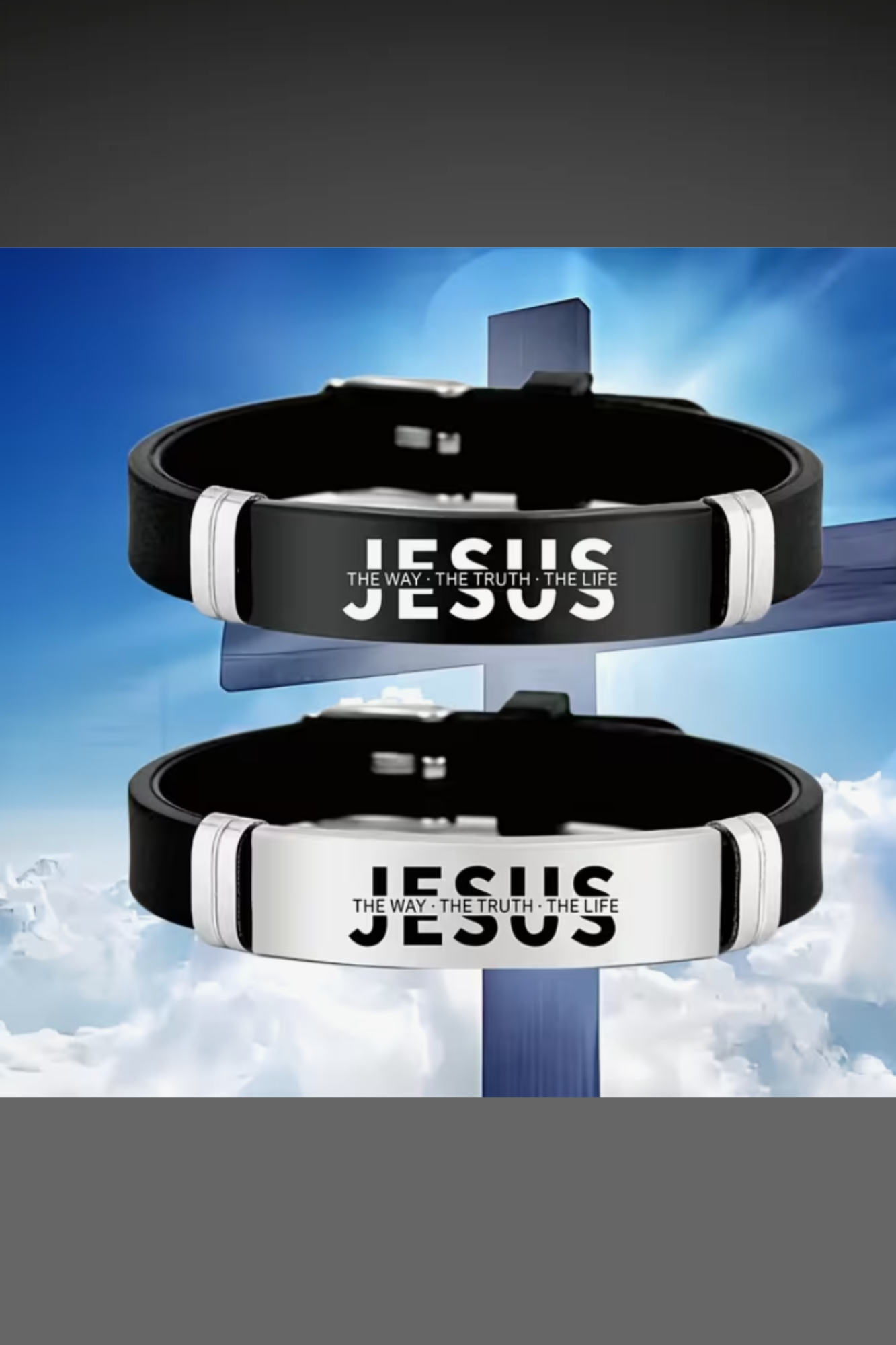 JESUS IS THE WAY BRACELET - FAITH IS A TREASURE