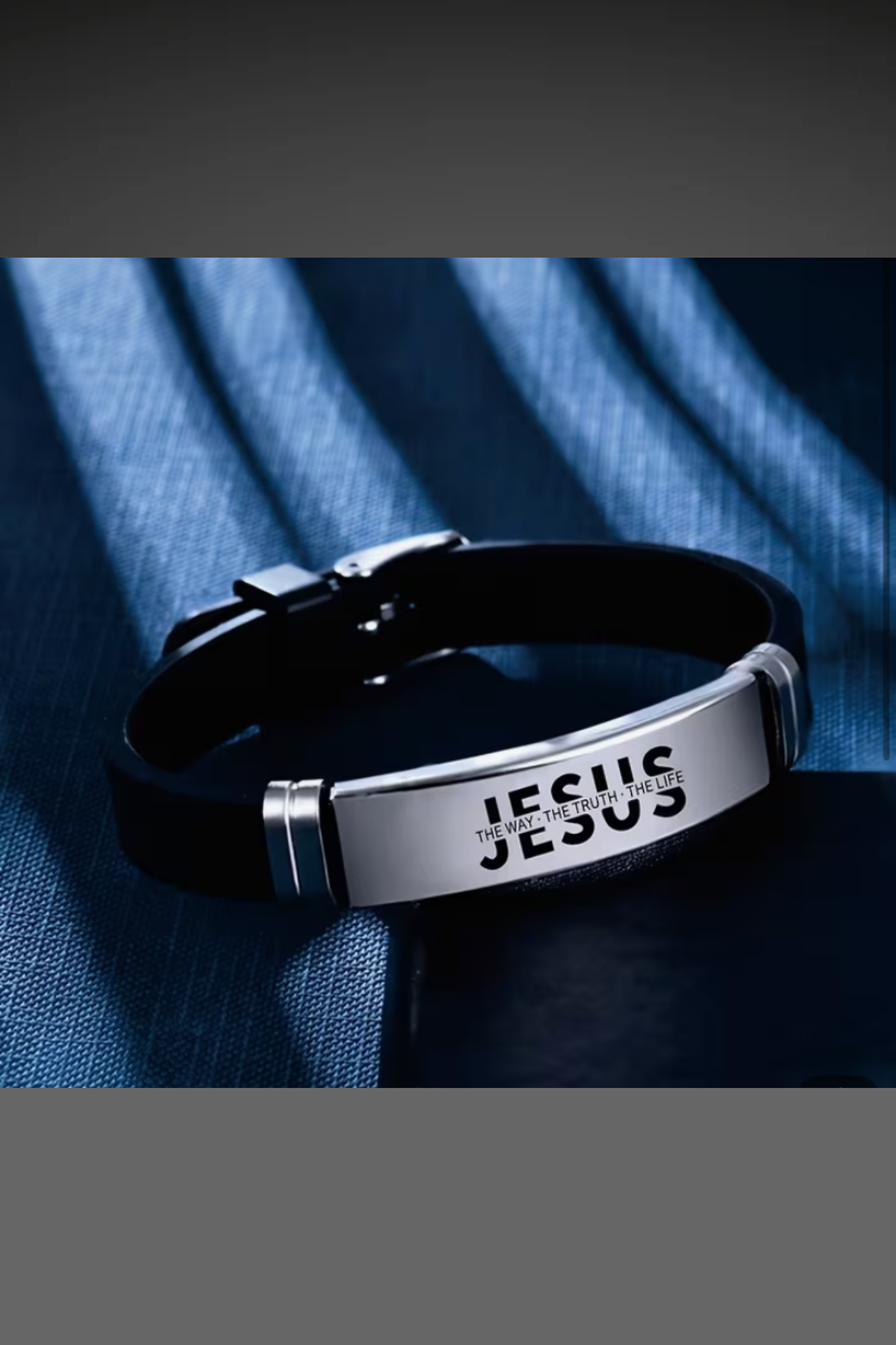 JESUS IS THE WAY BRACELET - FAITH IS A TREASURE