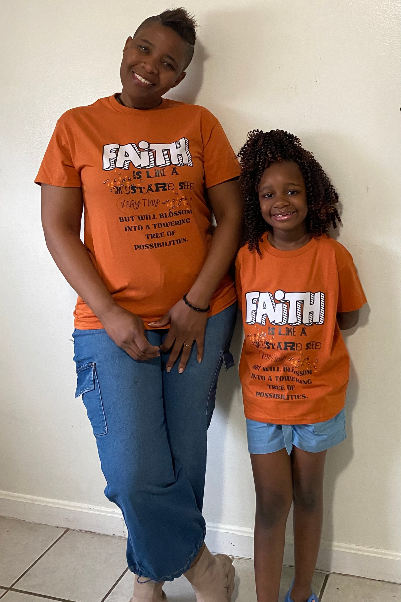 FAITH MUSTARD SEED GIRLS T-SHIRT