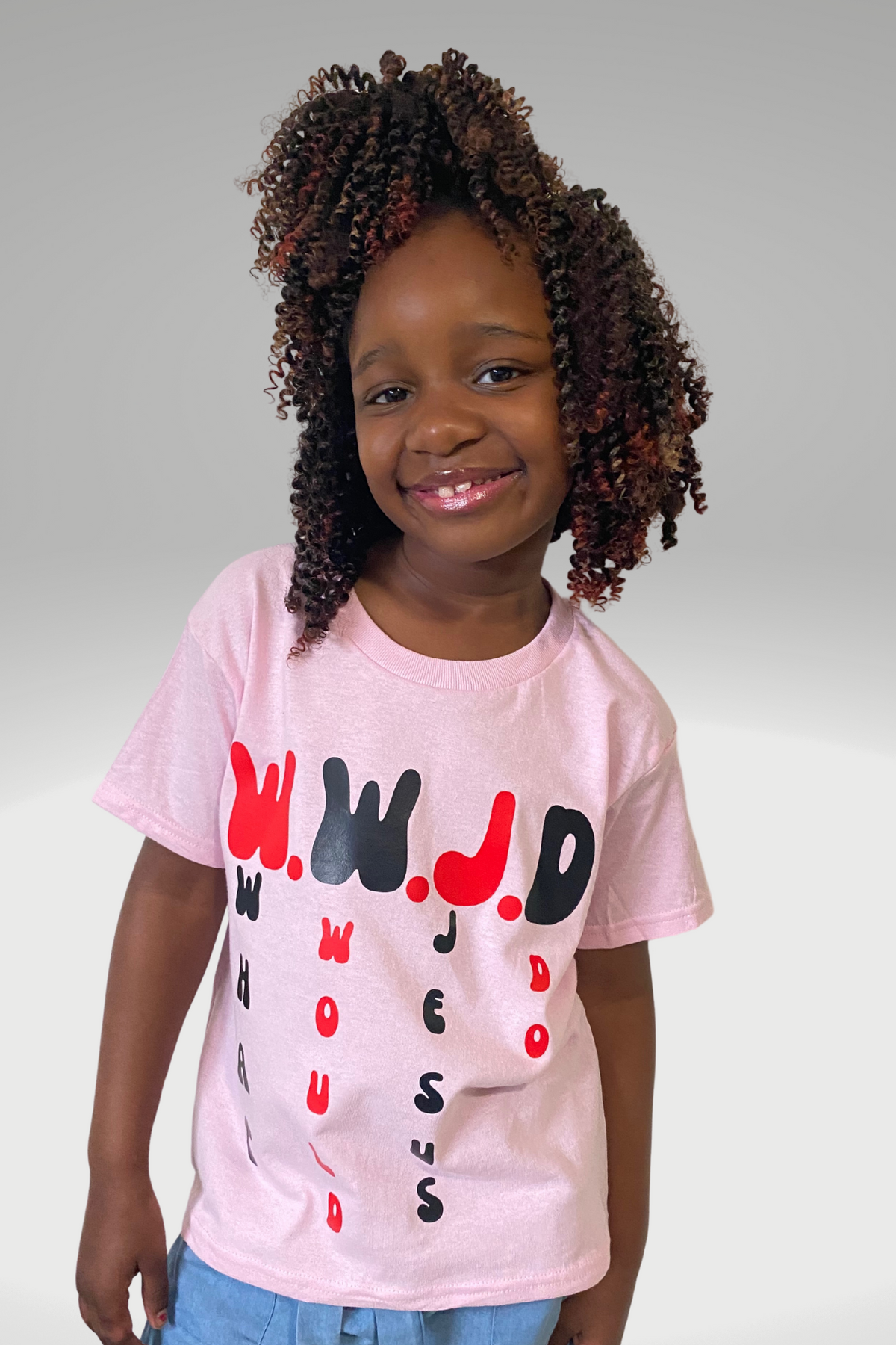 W.W.J.D GIRLS T-SHIRT