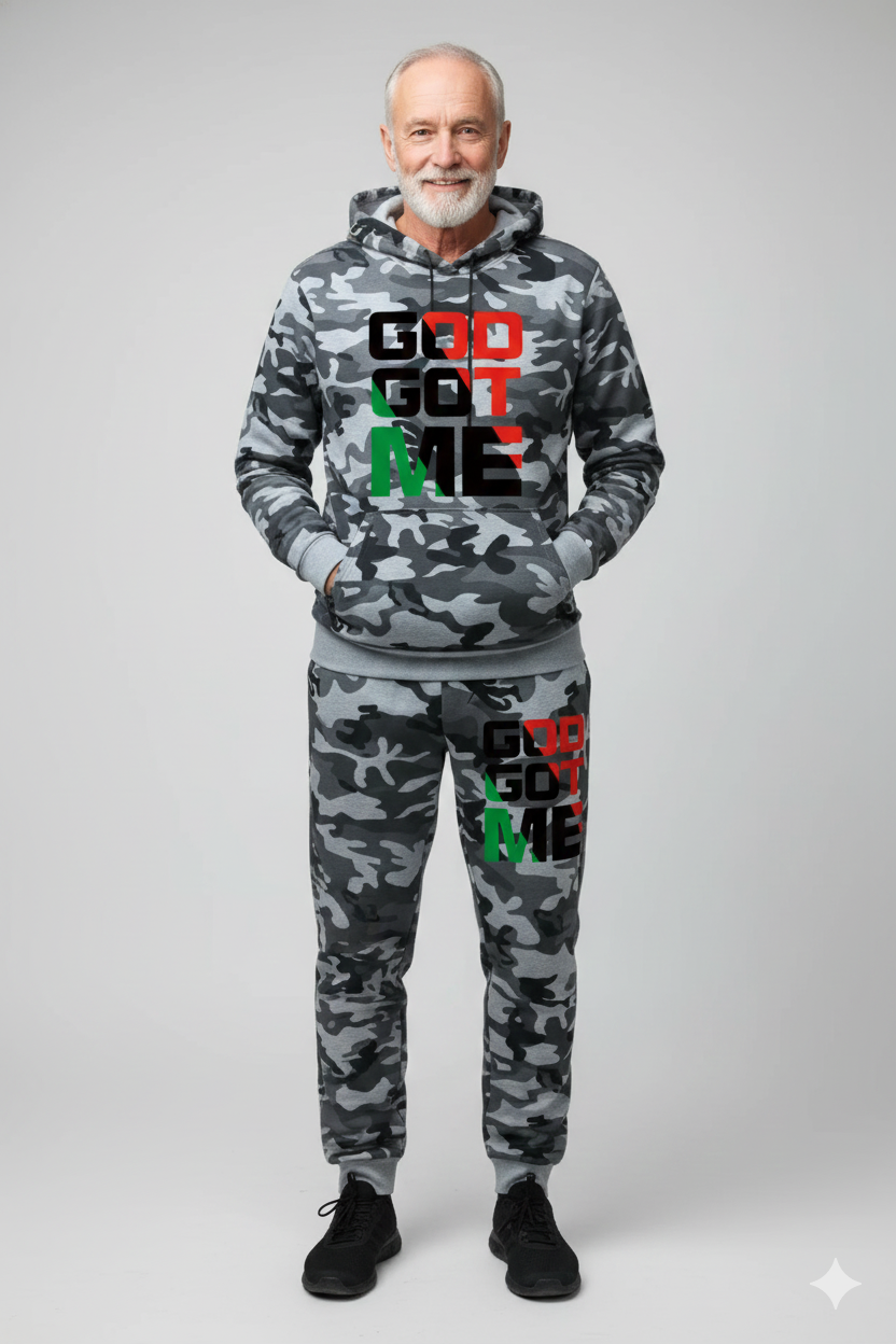 GOD GOT ME CAMO SETS