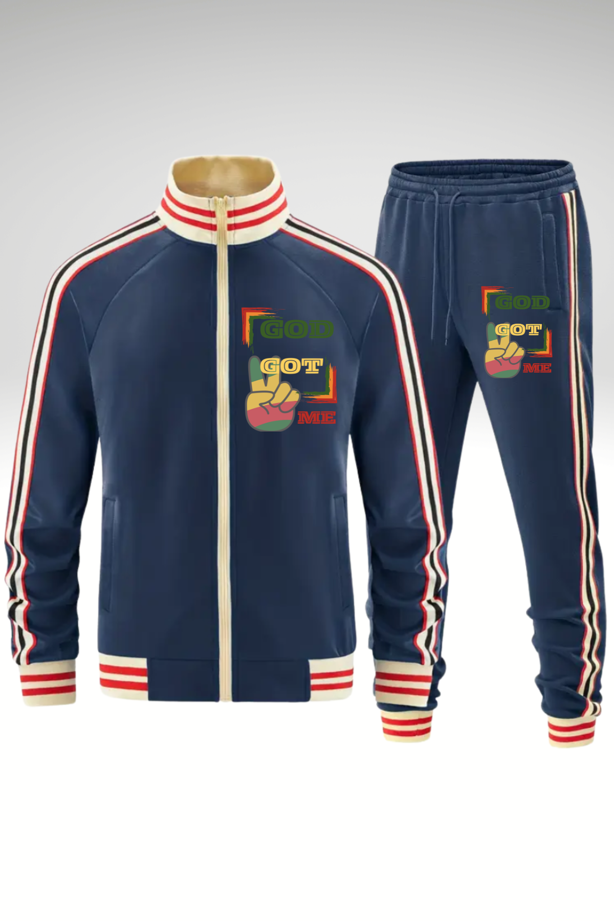 GOD GOT ME COLLAR SET