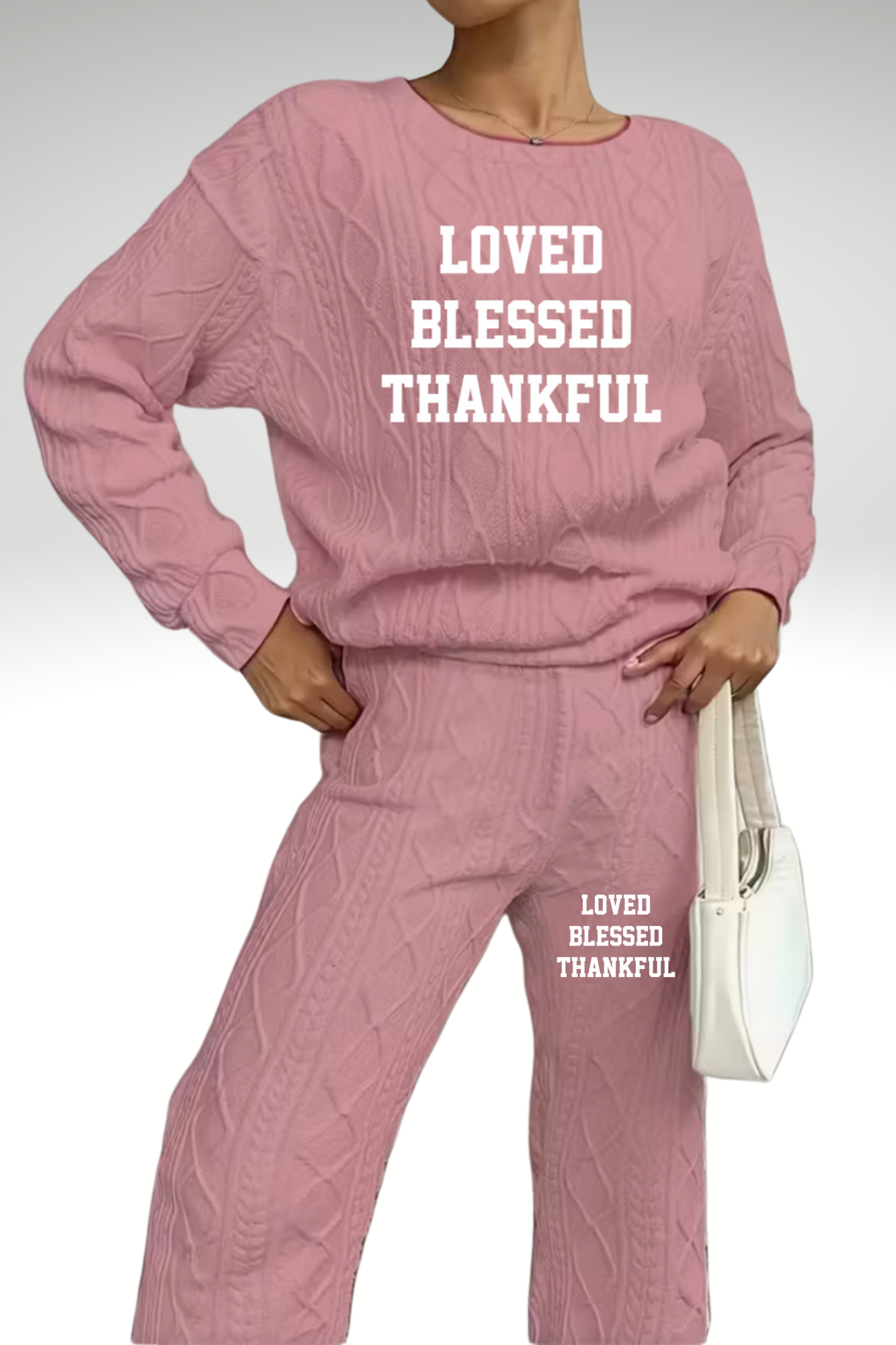 LOVED BLESSED THANKFUL JERSEYS