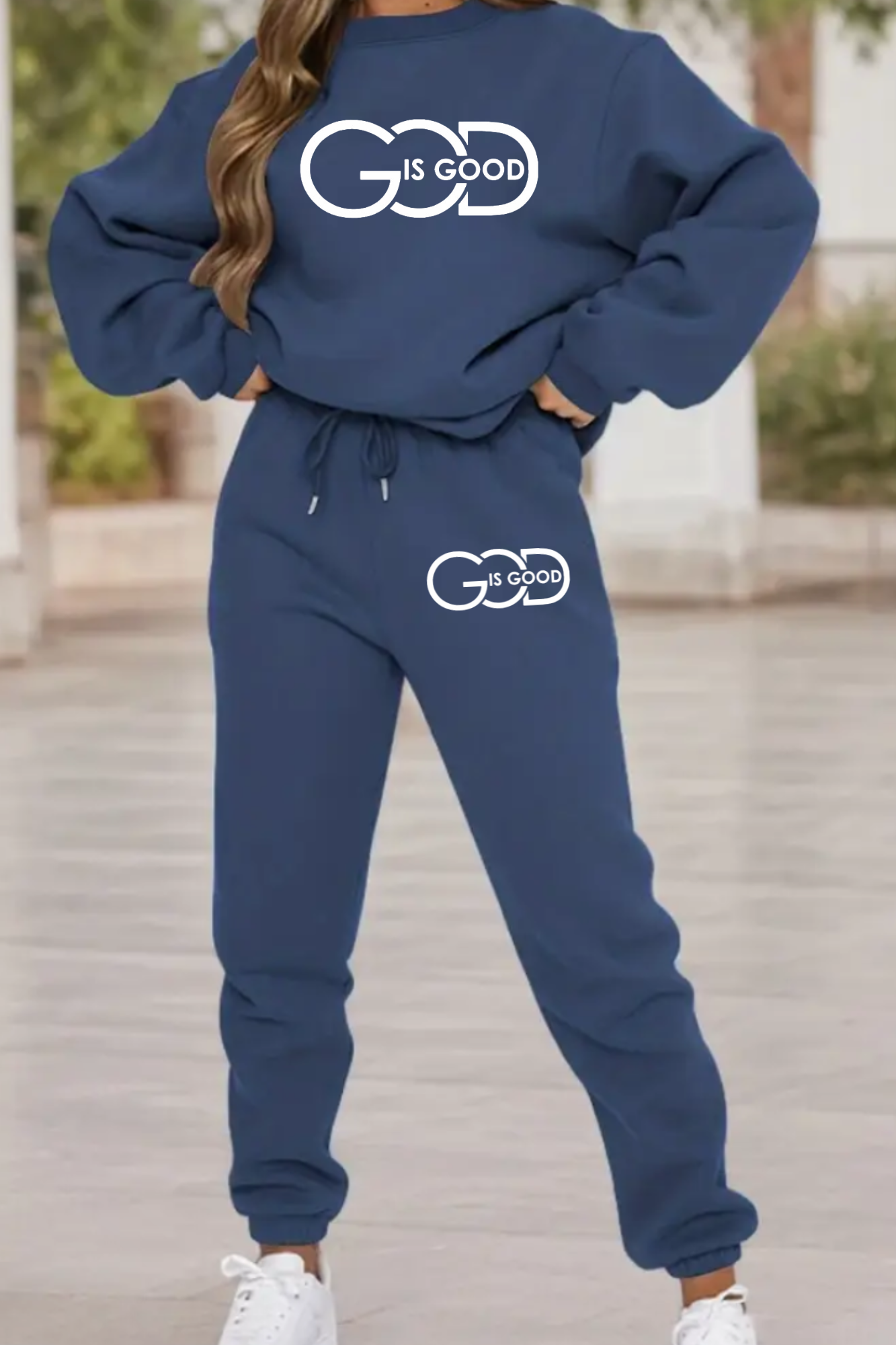 GOD IS GOOD SWEATSHIRT SET