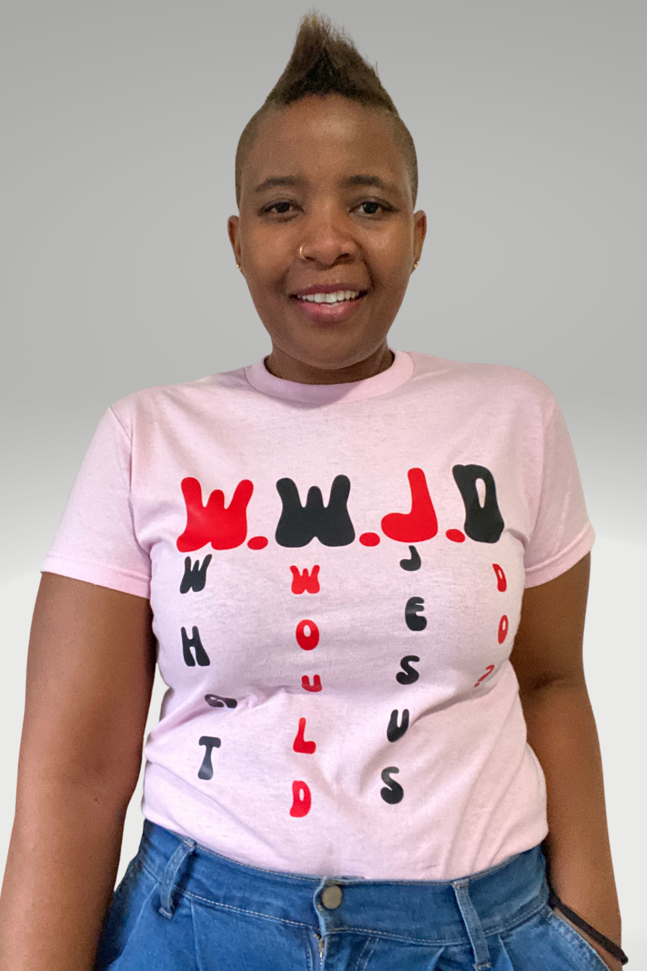 W.W.J.D ADULT UNISEX T-SHIRT