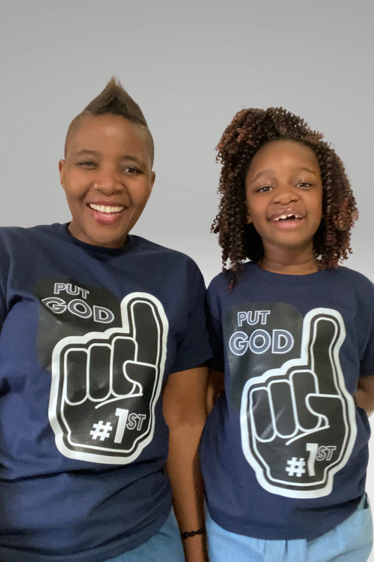PUT GOD FIRST ADULTS UNISEX T-SHIRT