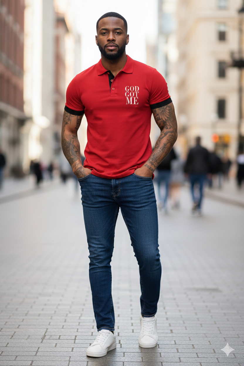GOD GOT ME POLO