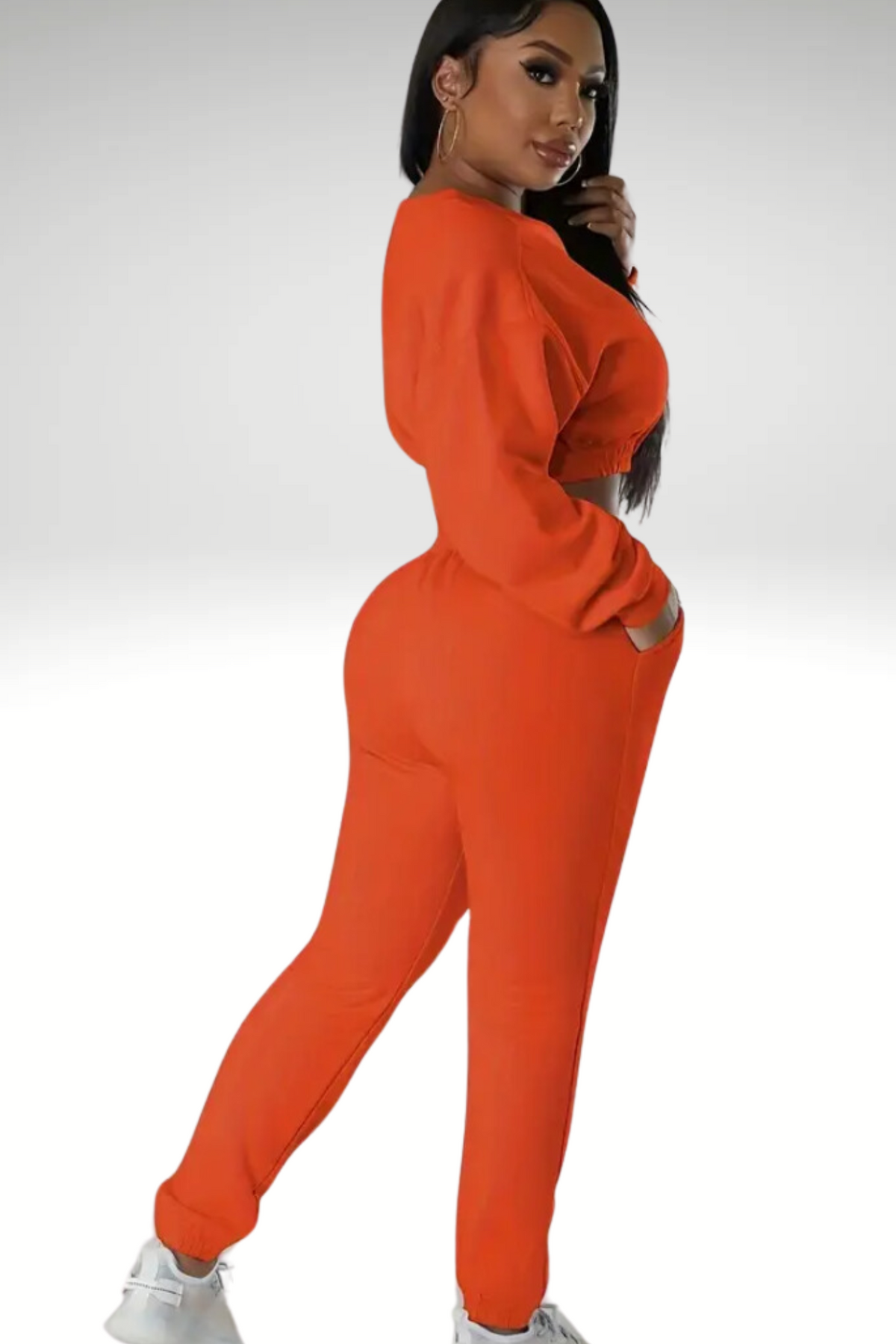 GALATIANS 2:20 CROP JOGGERS SET