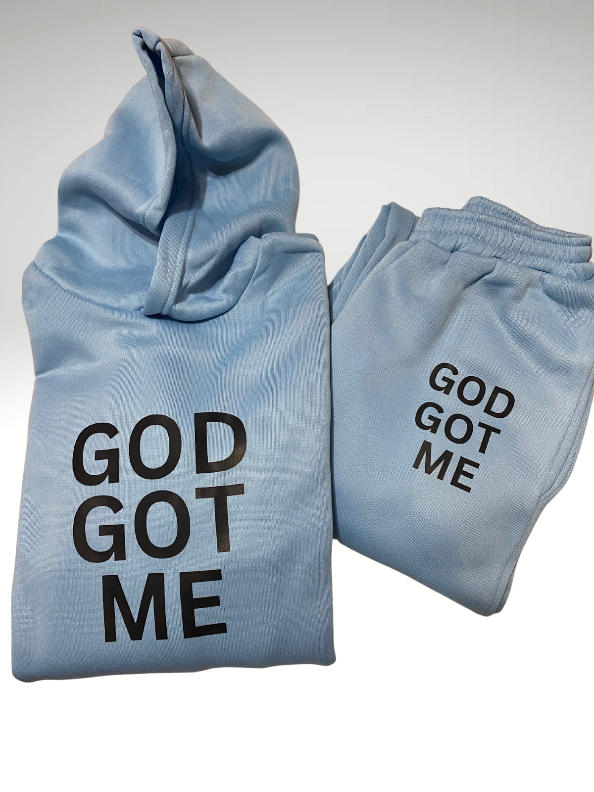 GOD GOT ME 2 PIECE JOGGERS SET