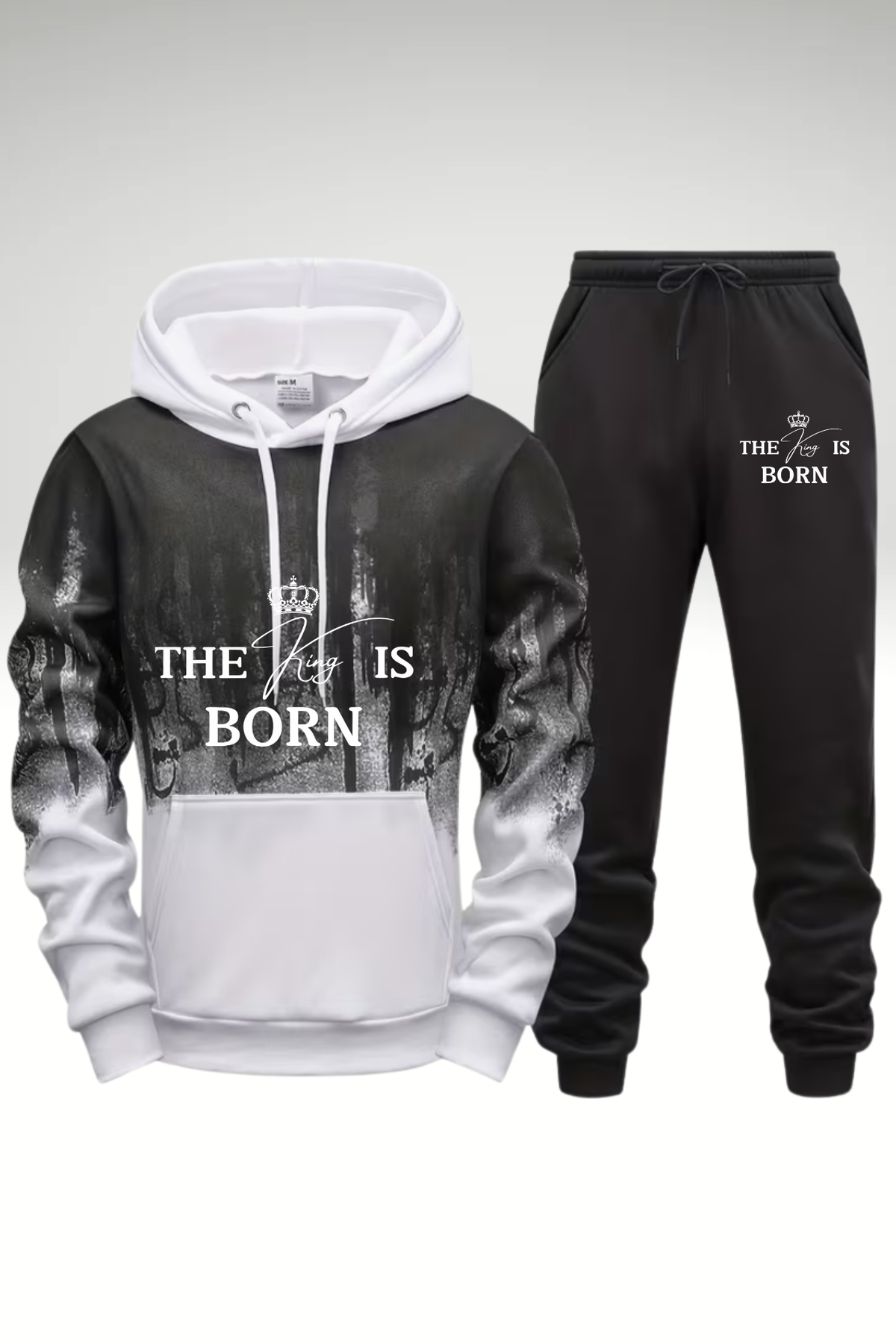 THE KING IS BORN HOODIE SETS