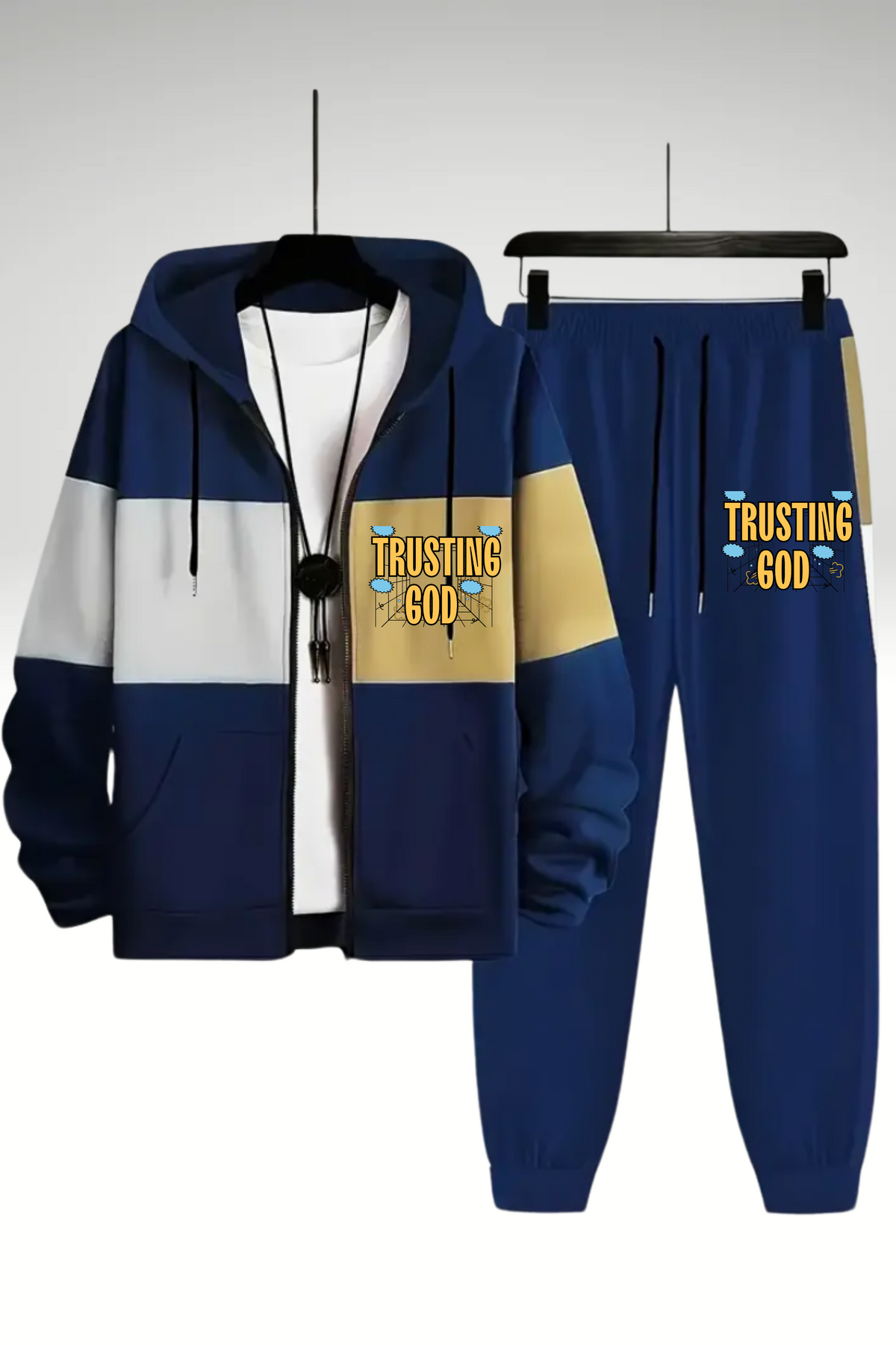 TRUSTING GOD JOGGERS SET