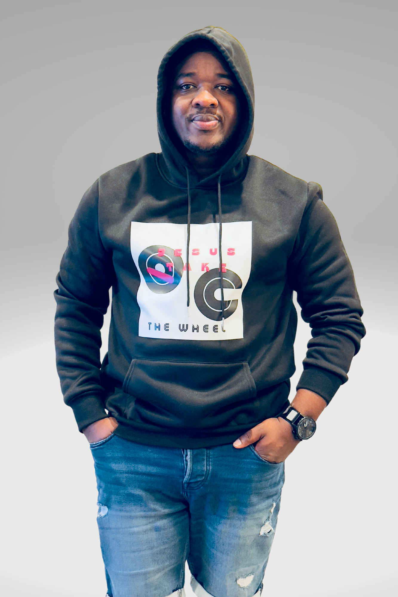 JESUS TAKE THE WHEEL HOODIE