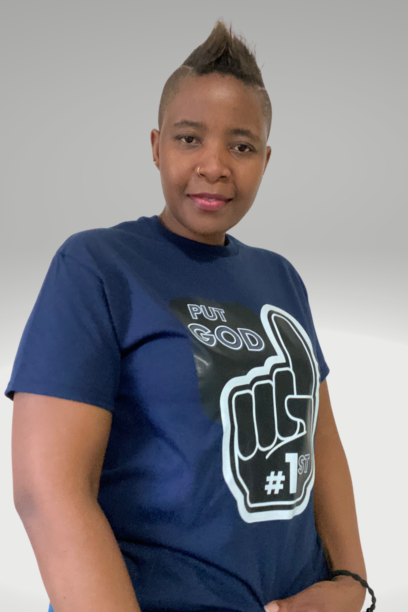 PUT GOD FIRST ADULTS UNISEX T-SHIRT