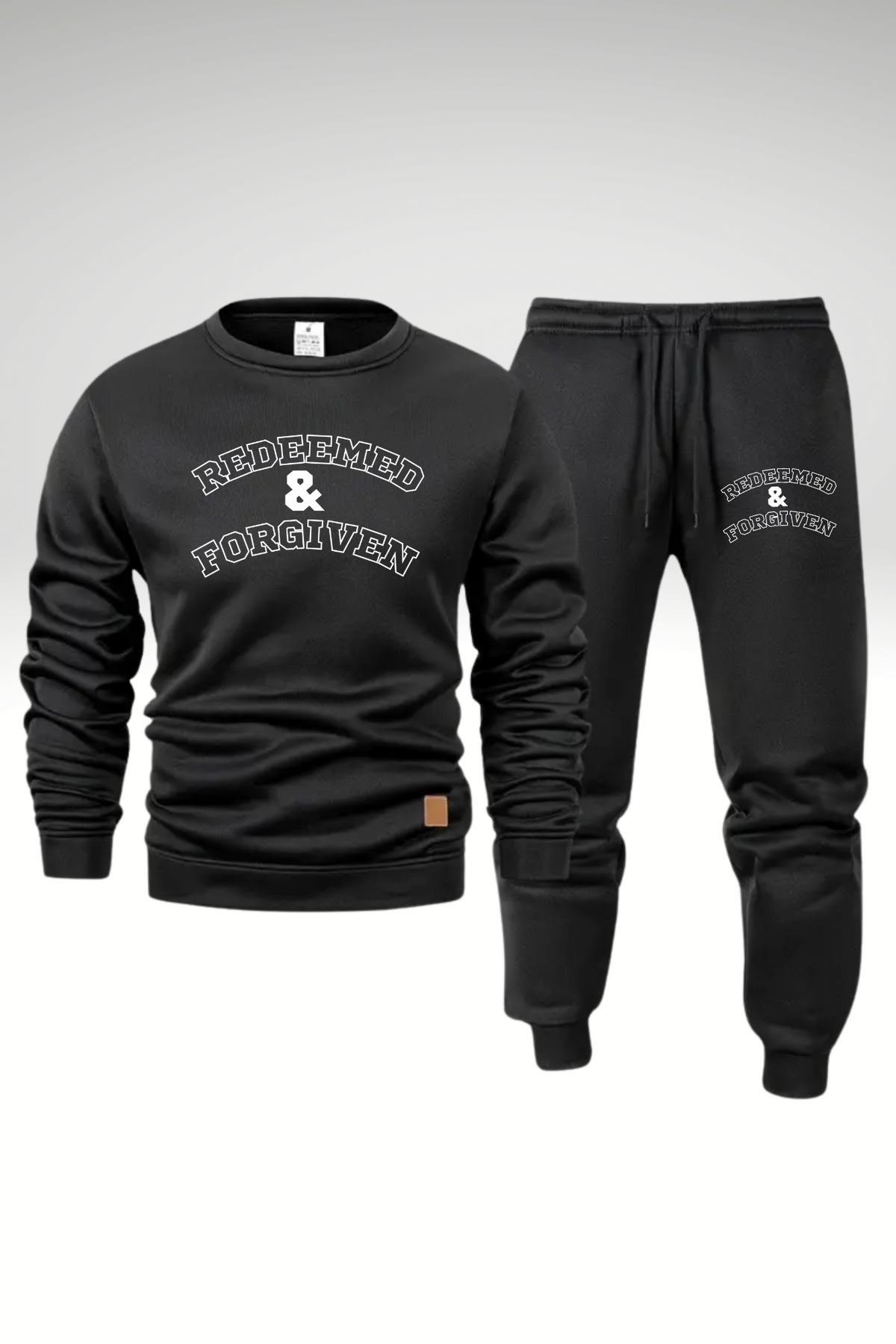 REDEEMED AND FORGIVEN SWEATSHIRT SETS
