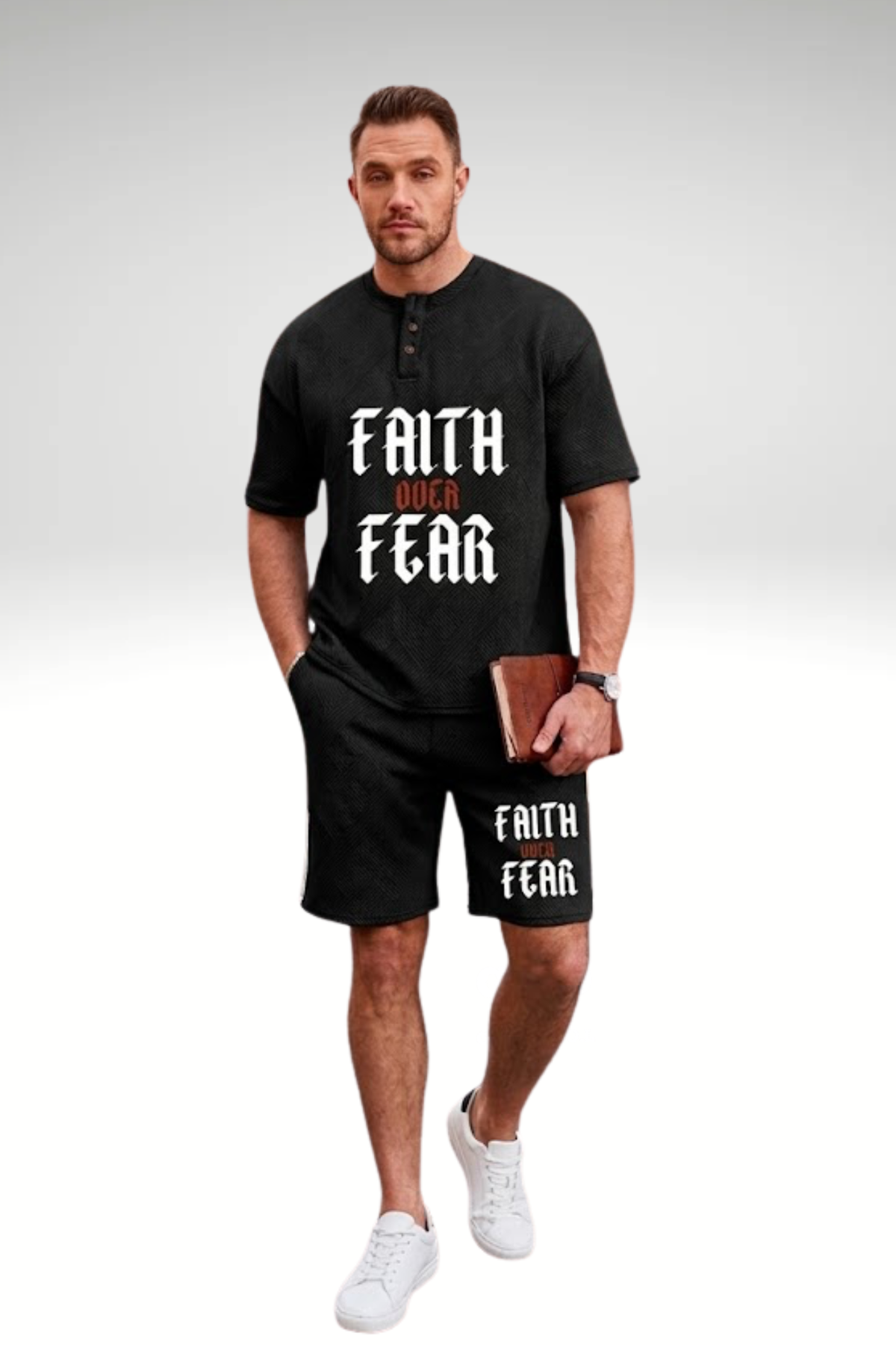 FAITH OVER FEAR SHORT SETS