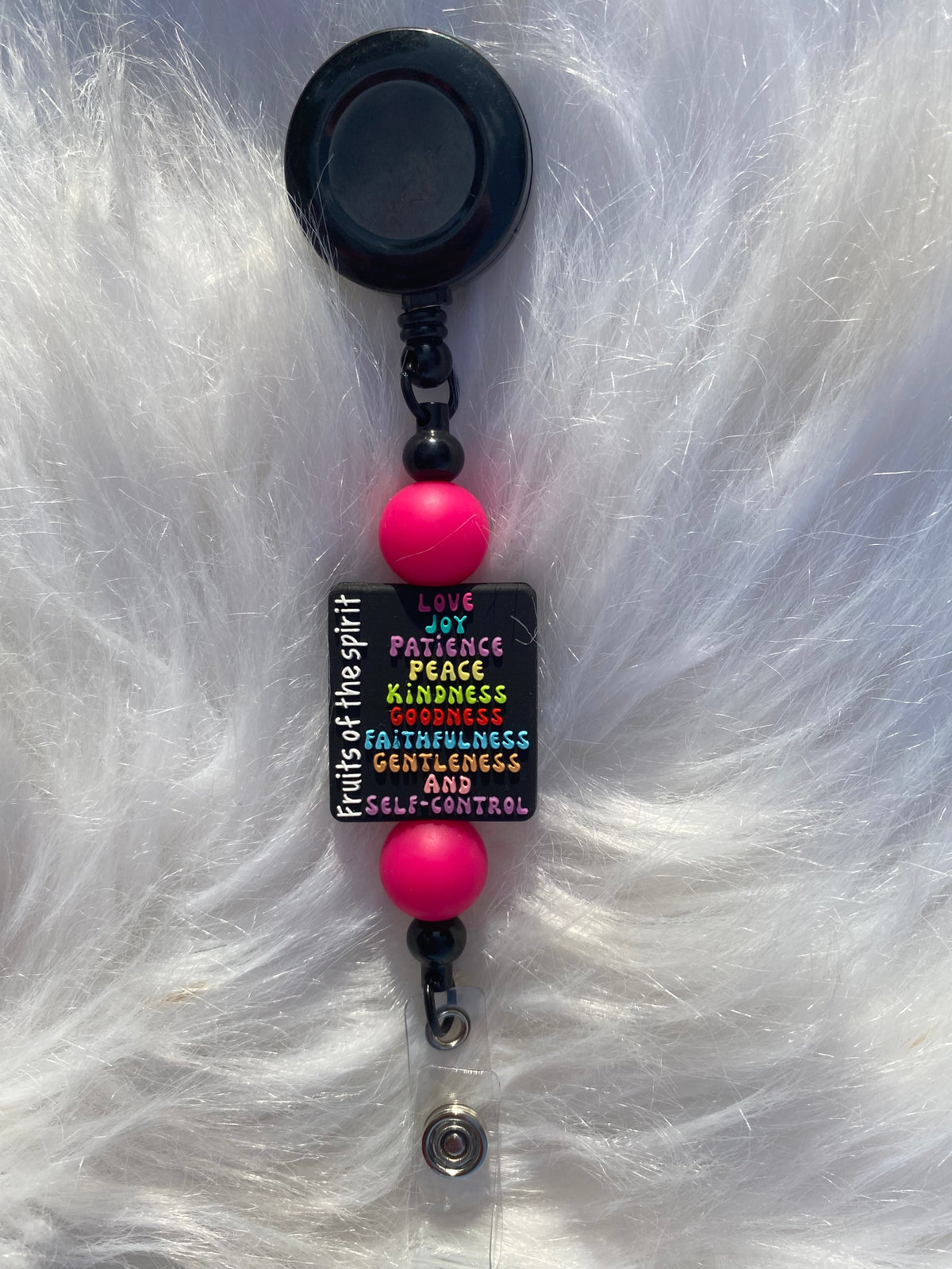 FRUITS OF THE SPIRIT BADGE CLIPS