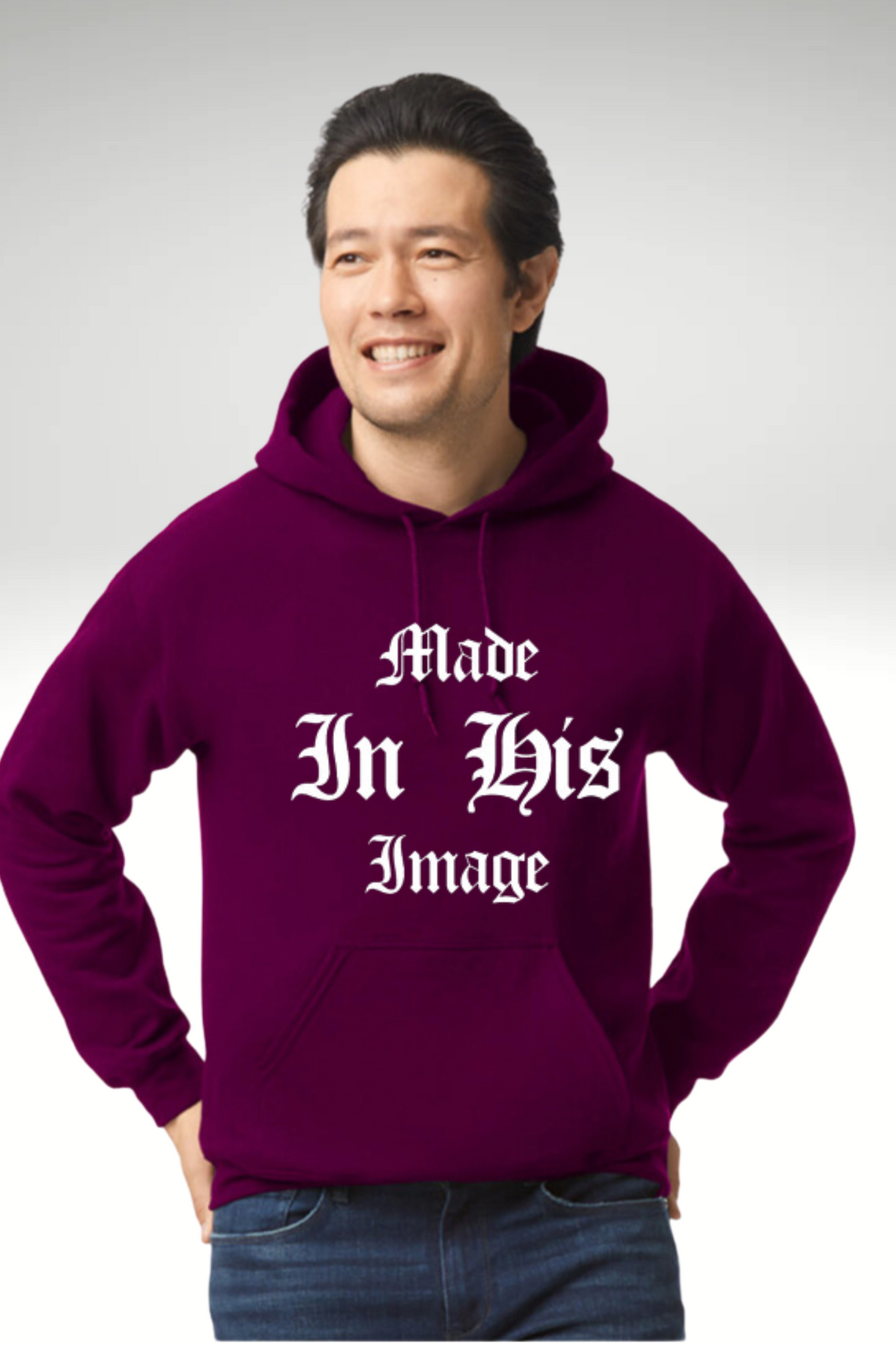 MADE IN HIS IMAGE HOODIE