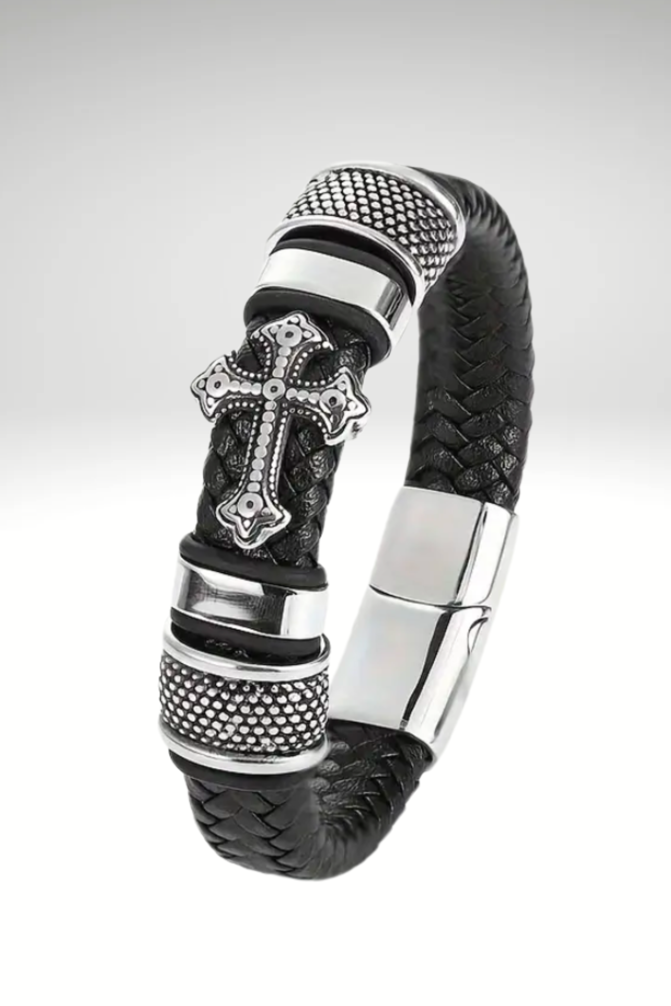 FAITHFUL ELEGANCE CROSS BRACELET