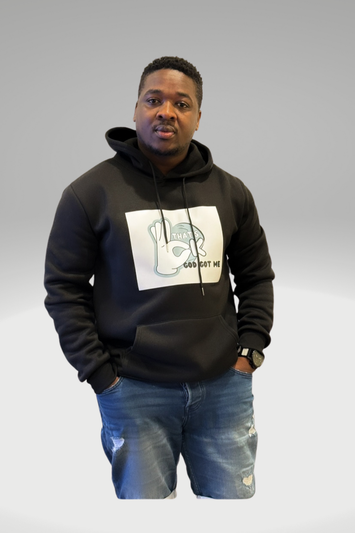 THAT'S OK GOD GOT ME HOODIE