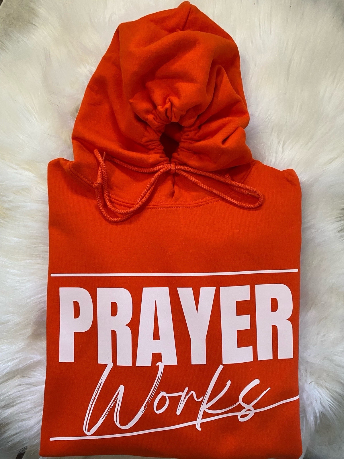 PRAYER WORKS MEN'S HOODIE