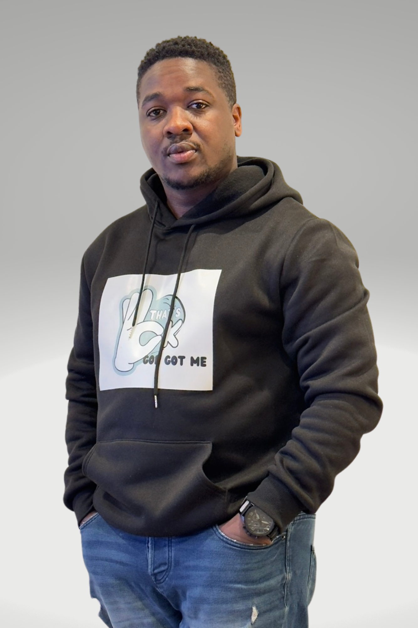 THAT'S OK GOD GOT ME HOODIE