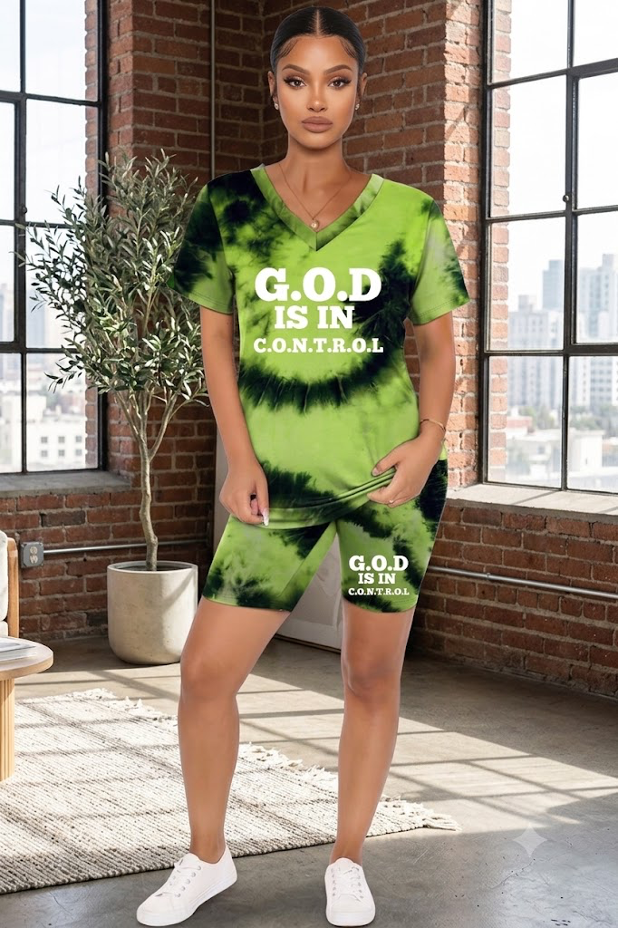 GOD IS IN CONTROL WOMENS SETS