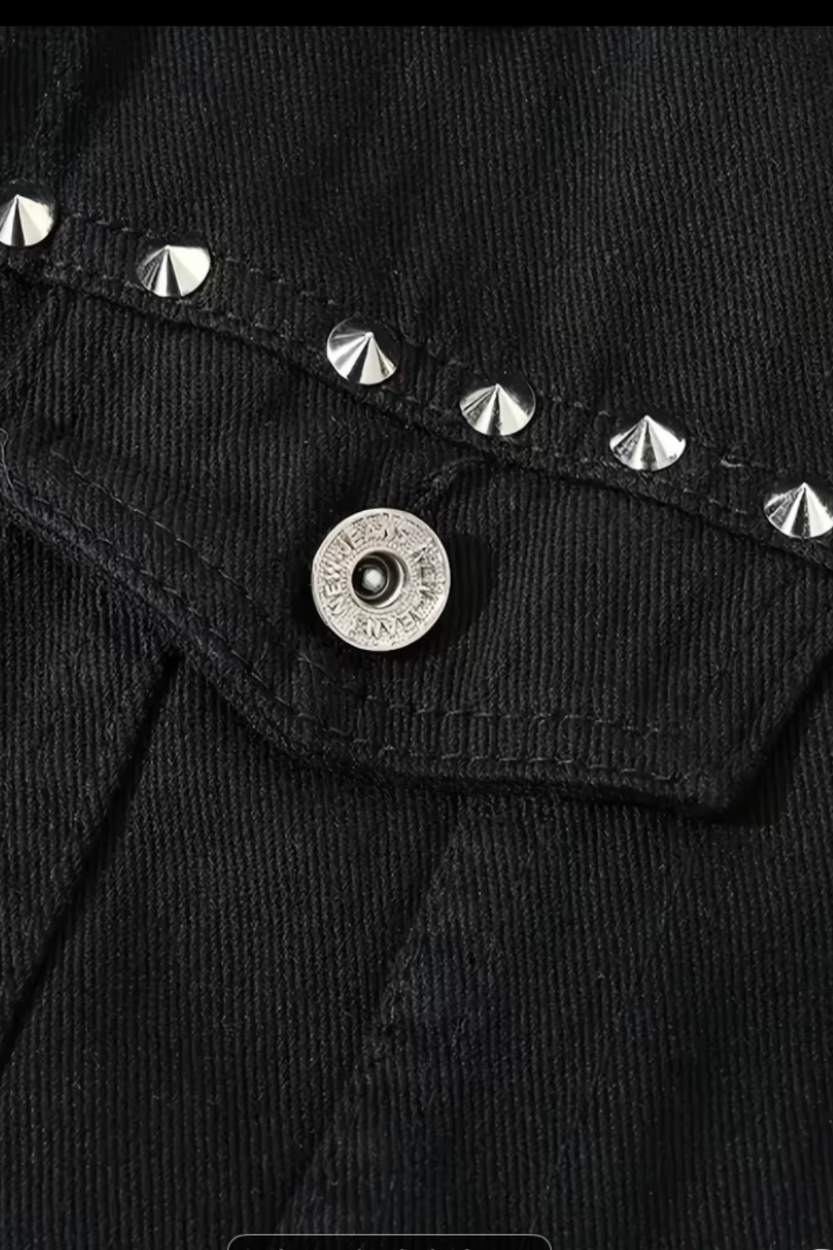 PRAYER WORKS DENIM STUD MENS JACKET