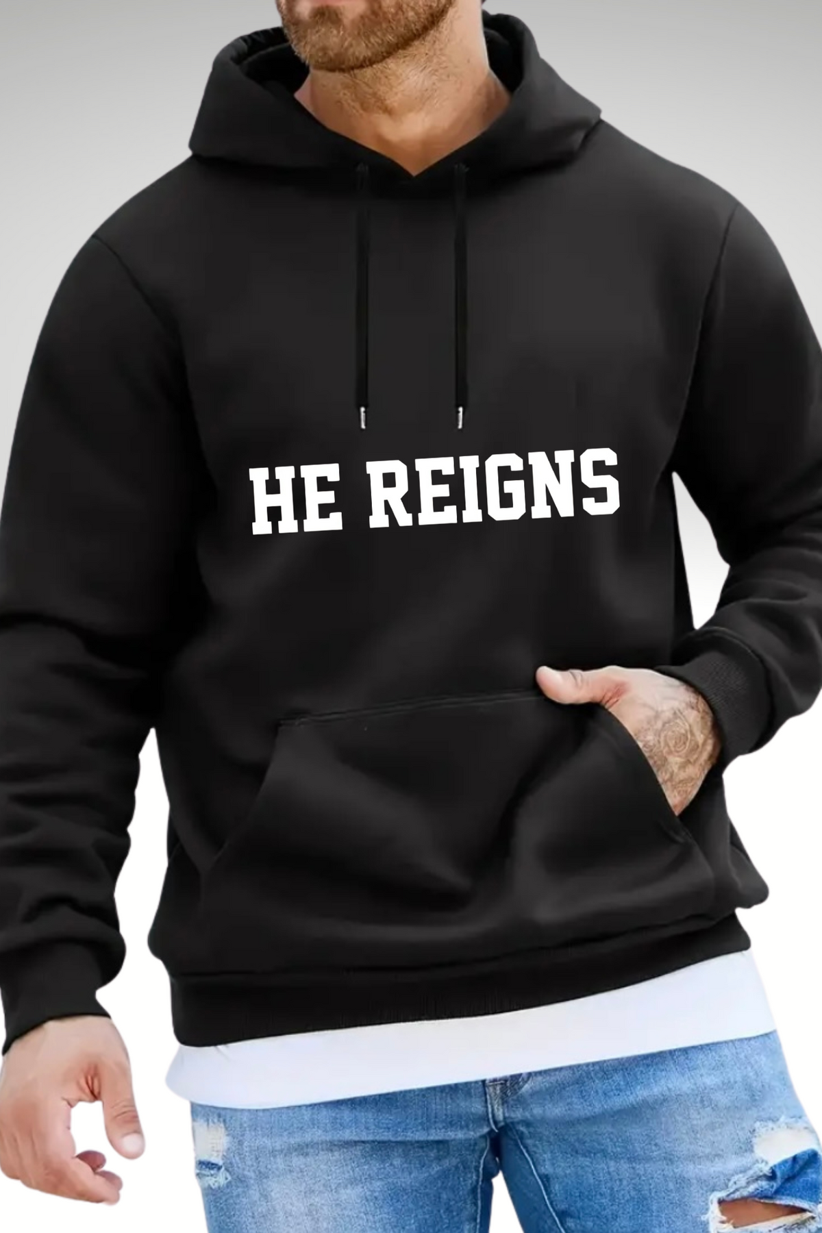 HE REIGNS HOODIE
