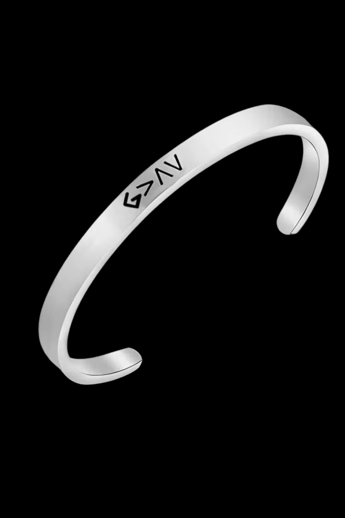 GOD IS GREATER THAN THE HIGHS AND LOWS BRACELET
