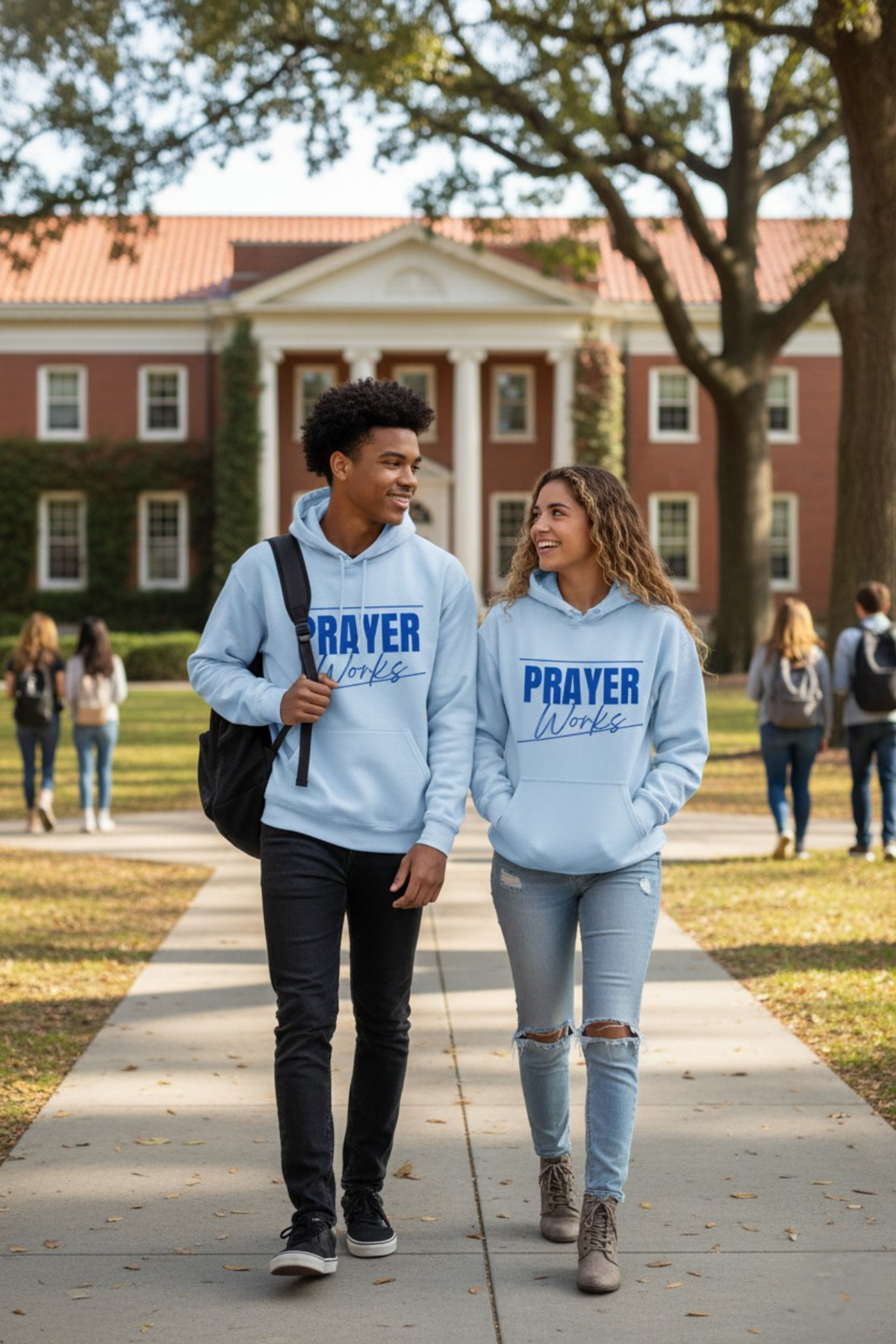 PRAYER WORKS MEN'S HOODIE