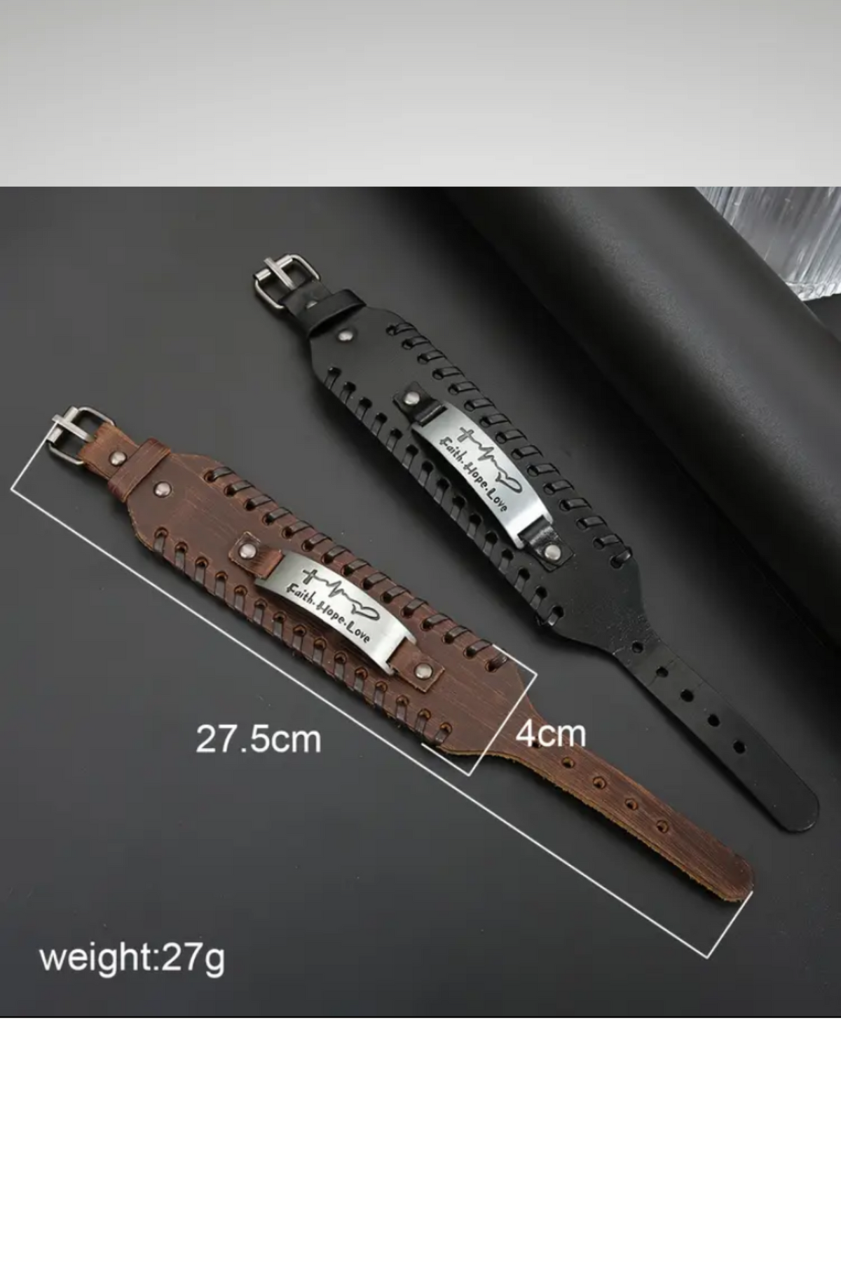 FAITH HOPE LOVE BRACELET